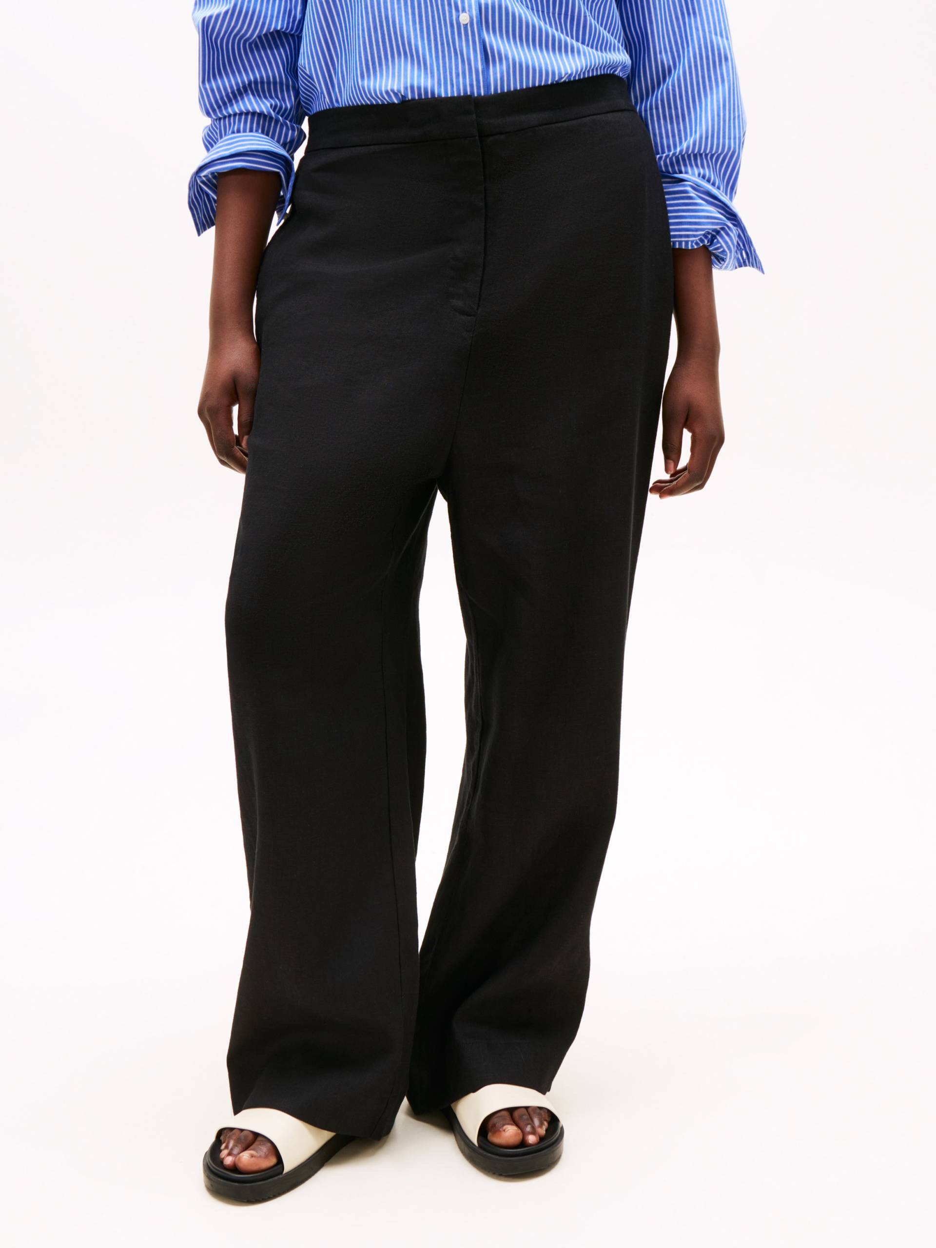 Tommy Hilfiger Curve Leinenhose »CRV ESS LINEN TAILORED STRT PANT« Tommy Hilfiger Curve Leinenhose »CRV ESS LINEN TAILORED STRT PANT« von TOMMY HILFIGER Curve