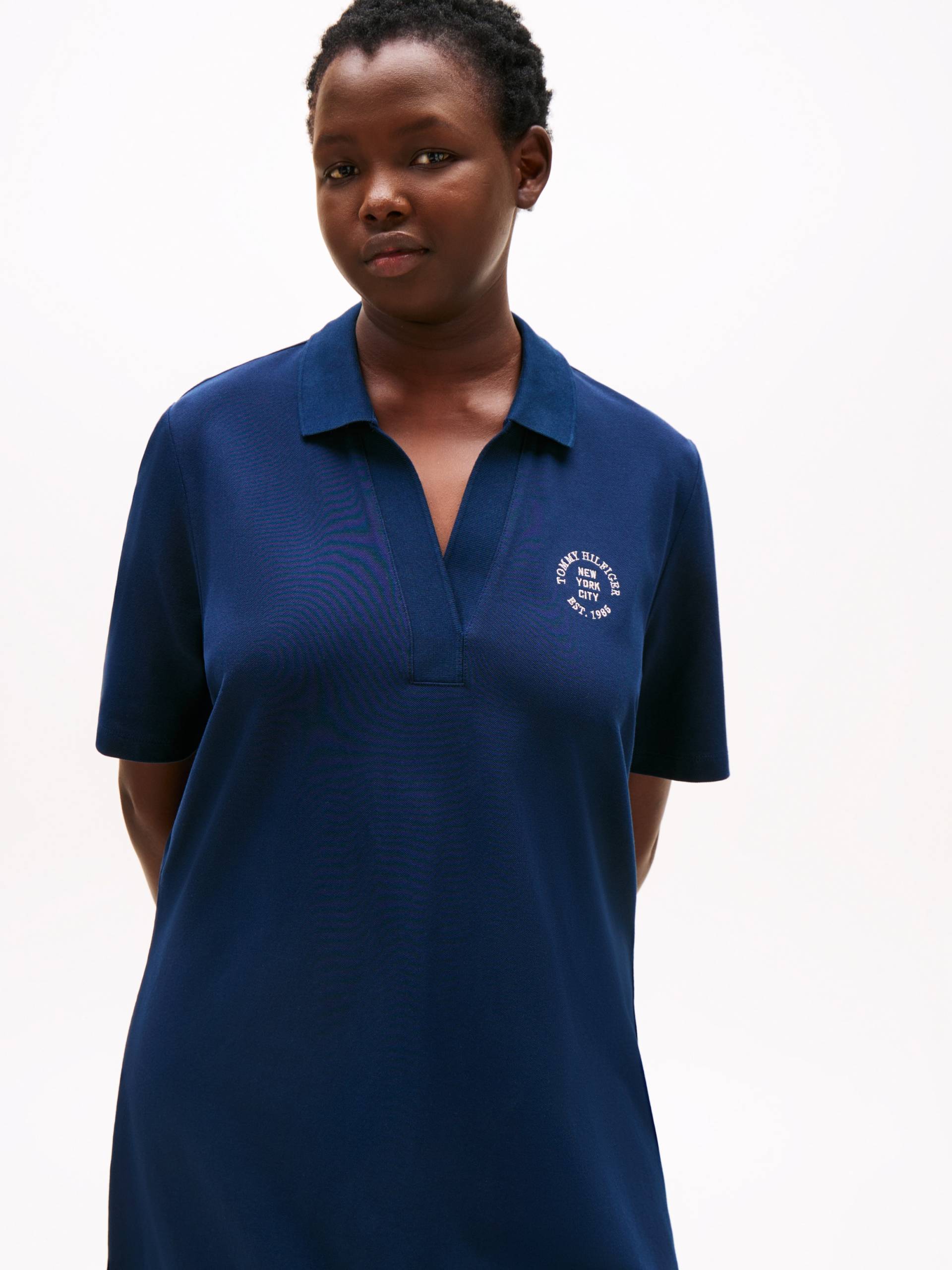 Tommy Hilfiger Curve Polokleid »CRV OPEN-NK STAMP REG POLO DRESS« Tommy Hilfiger Curve Polokleid »CRV OPEN-NK STAMP REG POLO DRESS« von TOMMY HILFIGER Curve