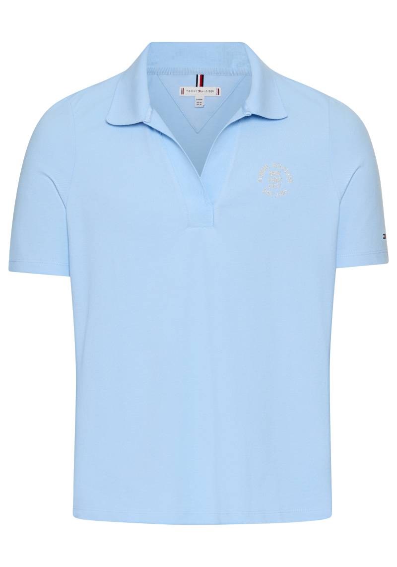 Tommy Hilfiger Curve Poloshirt »CRV STAMP LOGO REG SS POLO« von TOMMY HILFIGER Curve