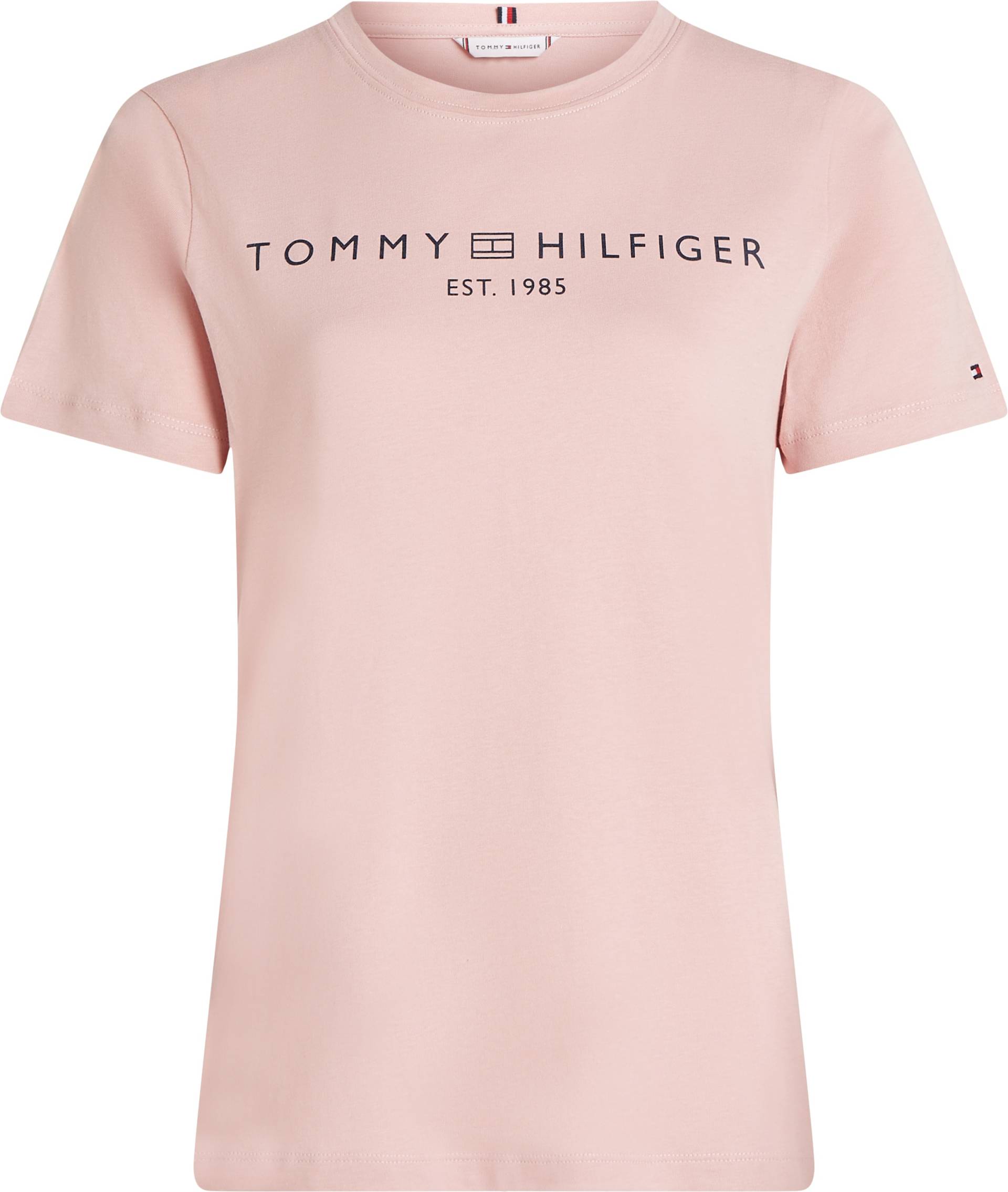Tommy Hilfiger Curve Rundhalsshirt »CRV REG CORP LOGO C-NK SS«, in grösseren Grössen verfügbar, mit Logostickerei Tommy Hilfiger Curve Rundhalsshirt »CRV REG CORP LOGO C-NK SS«, in grösseren Grössen verfügbar, mit Logostickerei von TOMMY HILFIGER Curve
