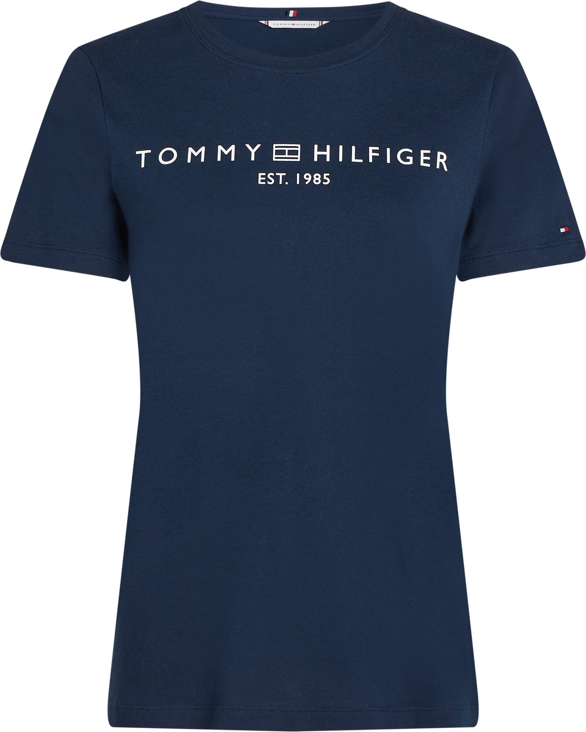 Tommy Hilfiger Curve Rundhalsshirt »CRV REG CORP LOGO C-NK SS«, in grösseren Grössen verfügbar, mit Logostickerei Tommy Hilfiger Curve Rundhalsshirt »CRV REG CORP LOGO C-NK SS«, in grösseren Grössen verfügbar, mit Logostickerei von TOMMY HILFIGER Curve