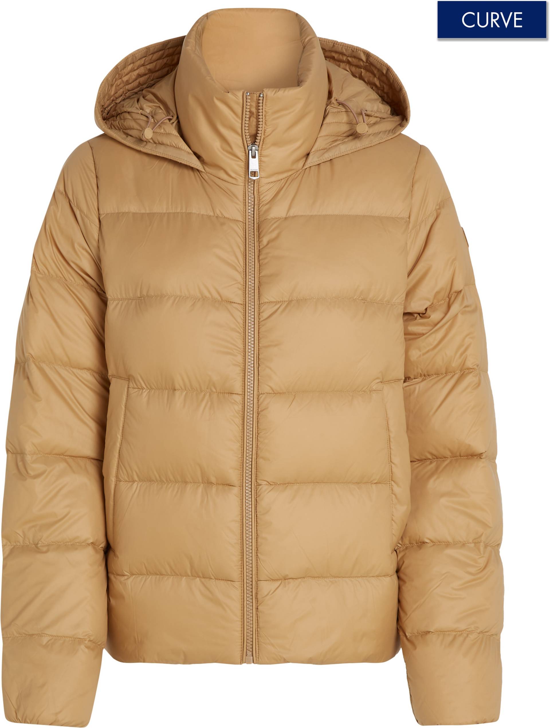 Tommy Hilfiger Curve Steppjacke »CRV CASUAL LW DOWN HOOD JACKET«, mit Kapuze, in Grossen Grössen, mit Kapuze, Stehkragen, Reissverschluss Tommy Hilfiger Curve Steppjacke »CRV CASUAL LW DOWN HOOD JACKET«, mit Kapuze, in Grossen Grössen, mit Kapuze, Stehkragen, Reissverschluss von TOMMY HILFIGER Curve