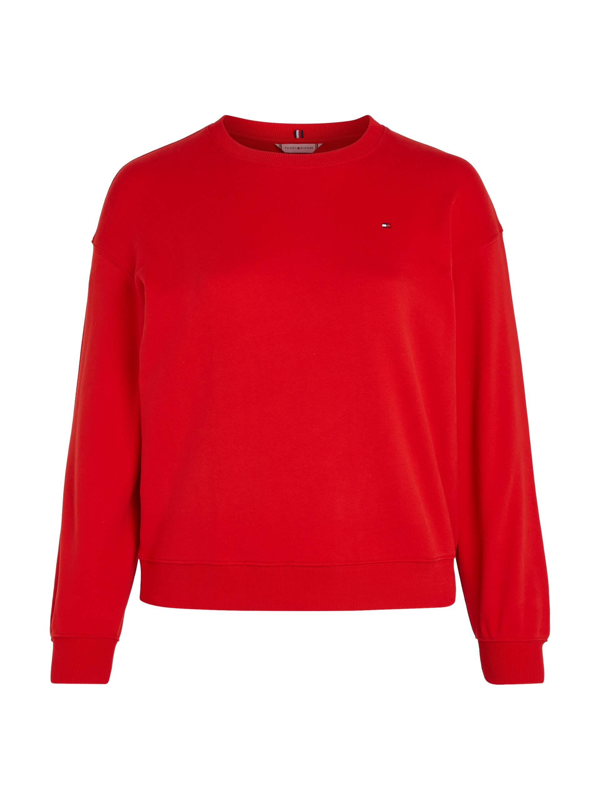 Tommy Hilfiger Curve Sweatshirt »CRV REG FLAG ON CHEST SWTSHRT« von TOMMY HILFIGER Curve