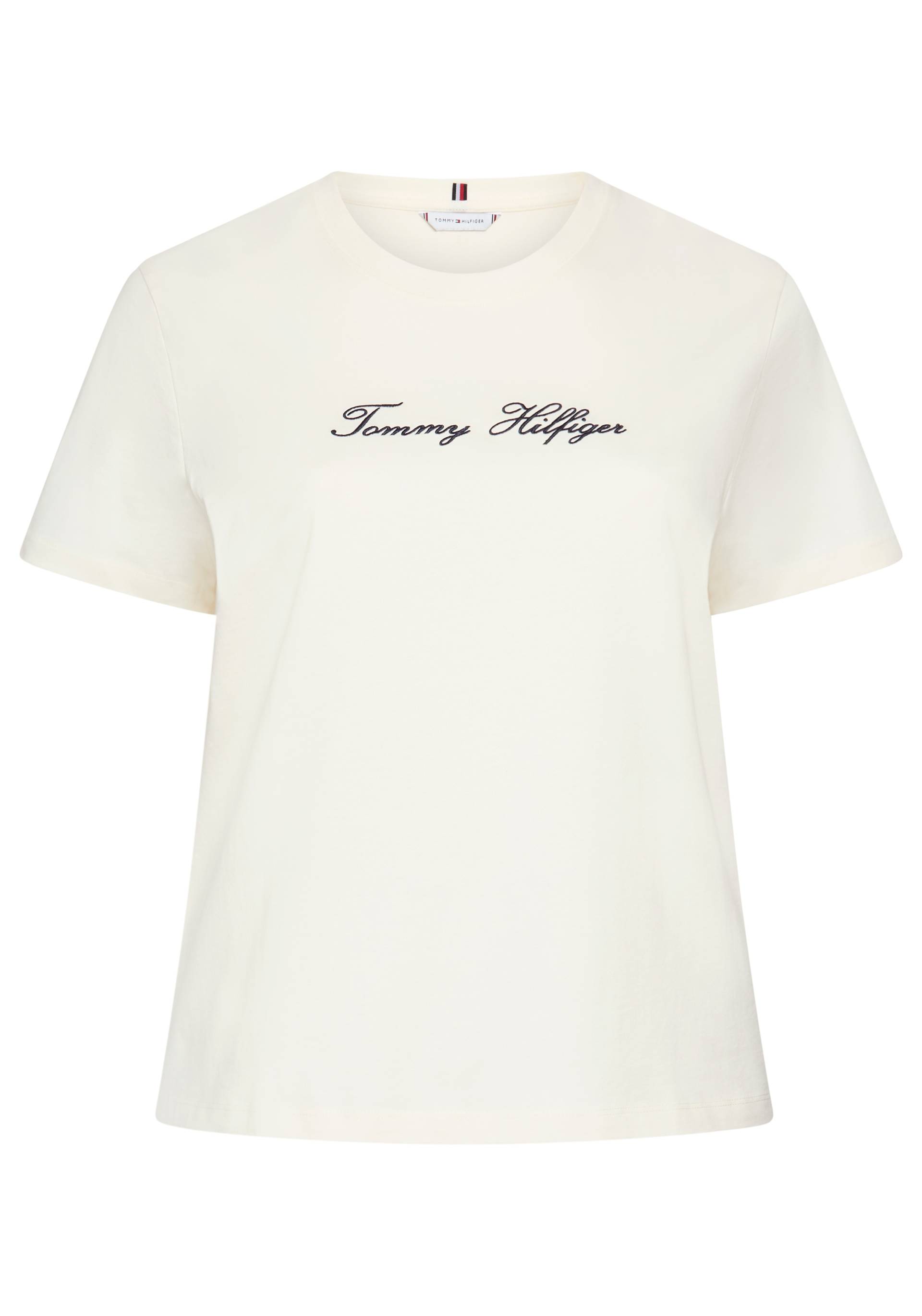 Tommy Hilfiger Curve T-Shirt »CRV SCRIPT REG C-NK SS T-SHIRT« Tommy Hilfiger Curve T-Shirt »CRV SCRIPT REG C-NK SS T-SHIRT« von TOMMY HILFIGER Curve