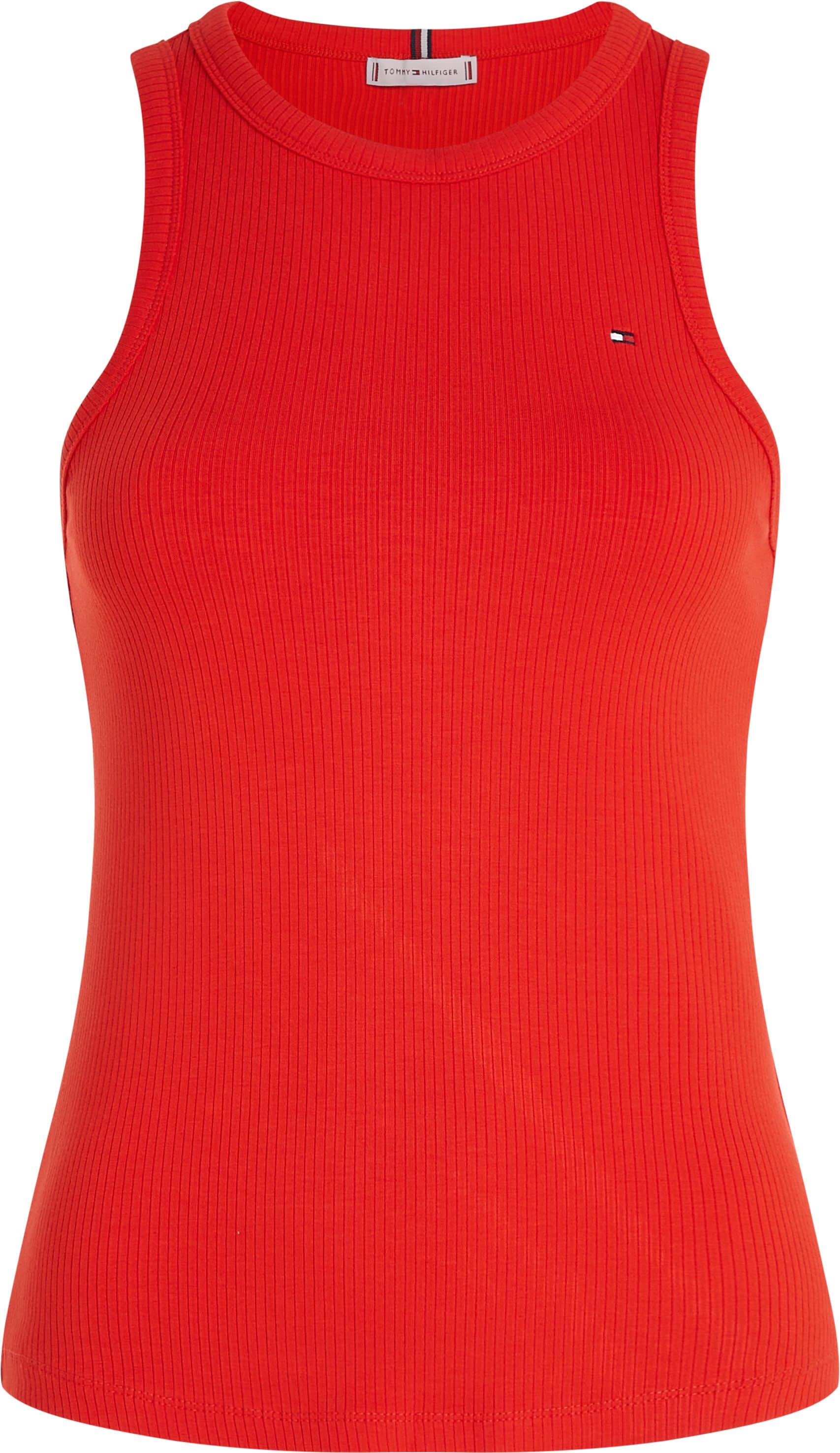 Tommy Hilfiger Curve Tanktop »CRV SLIM 5X2 RIB TANK TOP NS« von TOMMY HILFIGER Curve