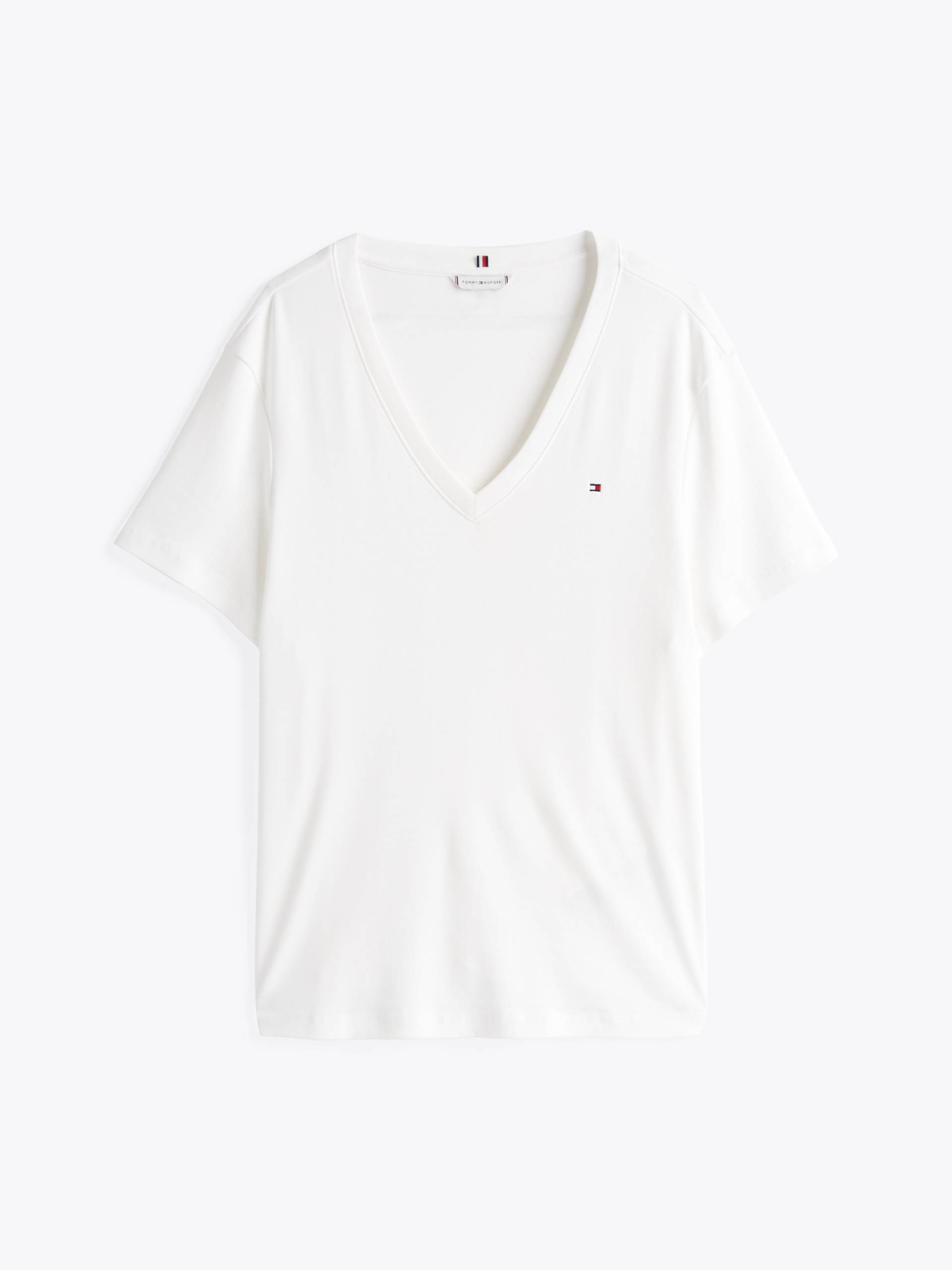 Tommy Hilfiger Curve V-Shirt »CRV SLIM CODY V-NK SS«, in Grossen Grössen Tommy Hilfiger Curve V-Shirt »CRV SLIM CODY V-NK SS«, in Grossen Grössen von TOMMY HILFIGER Curve