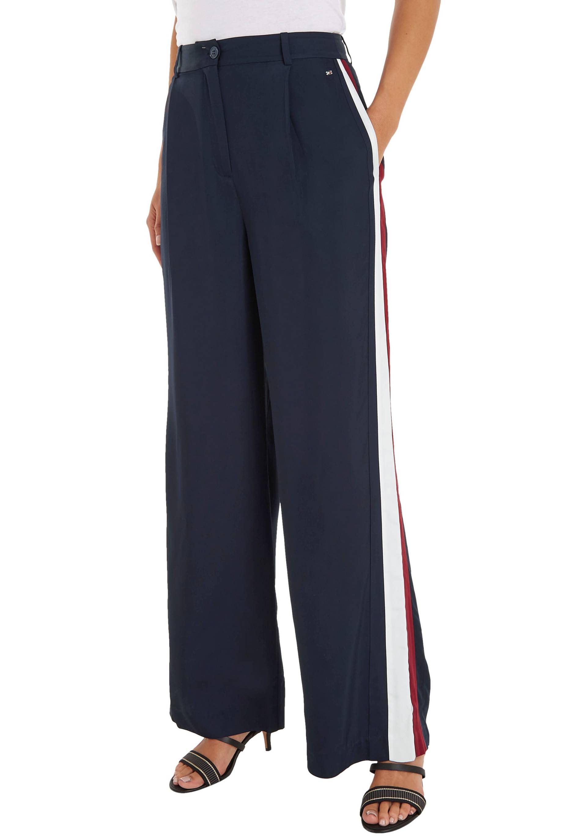 Tommy Hilfiger Curve Webhose »CRV PIECED GBL STP PANTS« von TOMMY HILFIGER Curve