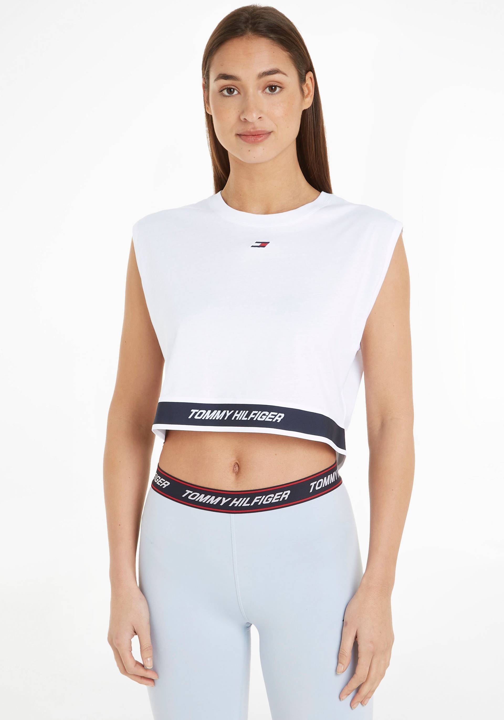 Tommy Hilfiger Sport T-Shirt »RELAXED TAPE C-NK TANK« von TOMMY HILFIGER Sport