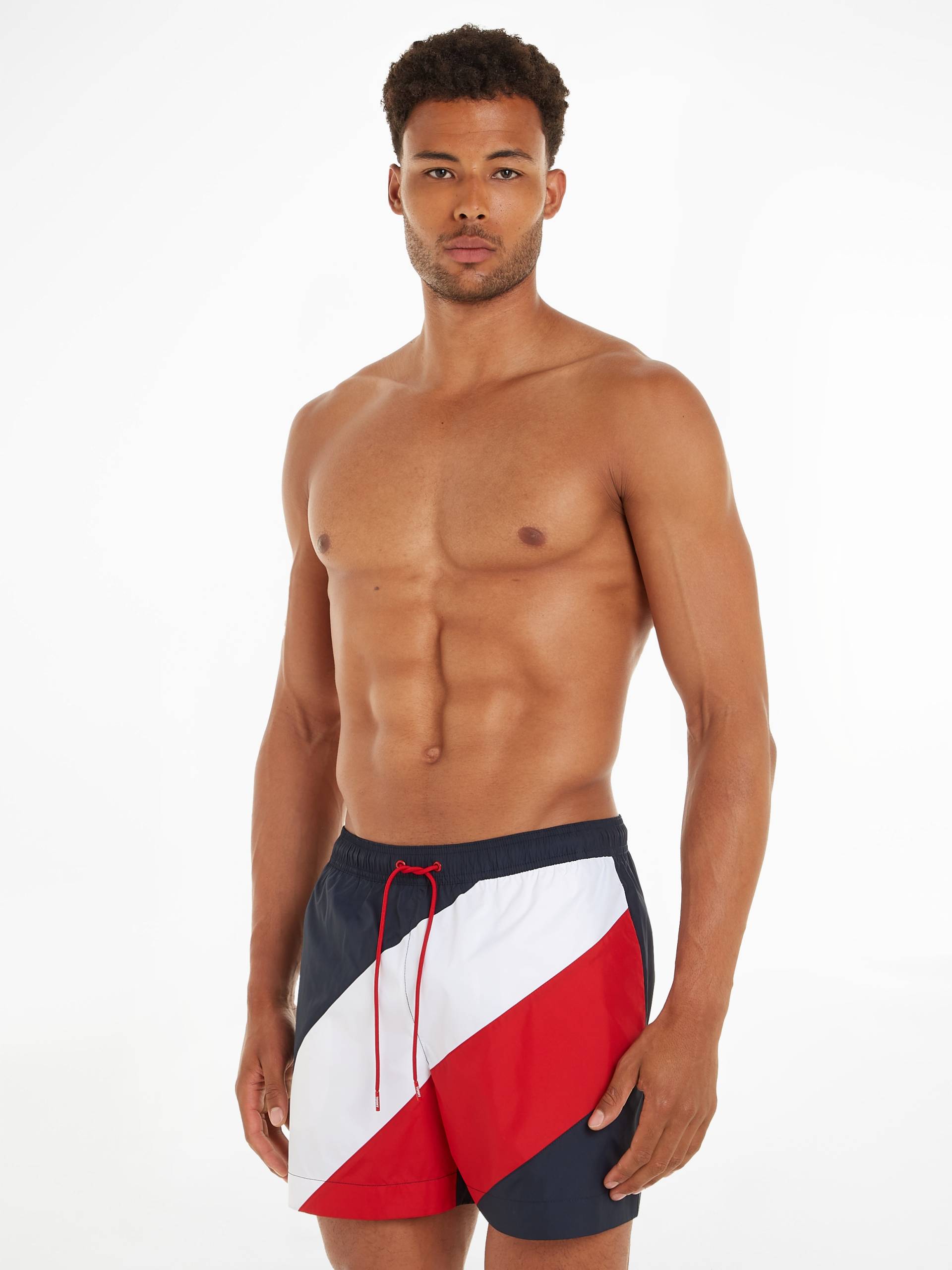 Tommy Hilfiger Swimwear Badeshorts »MEDIUM DRAWSTRING DIAG« von TOMMY HILFIGER Swimwear