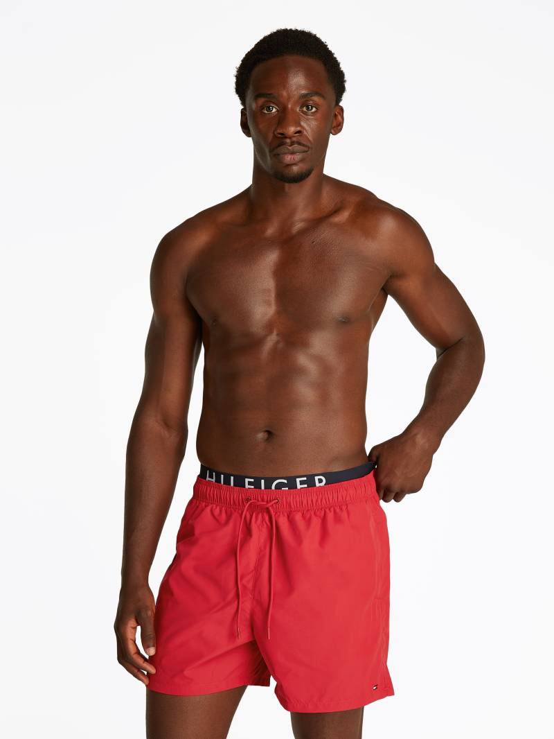 Tommy Hilfiger Swimwear Badeshorts »MEDIUM DRAWSTRING DW«, mit Bindeband, mit Logoschriftzug von TOMMY HILFIGER Swimwear
