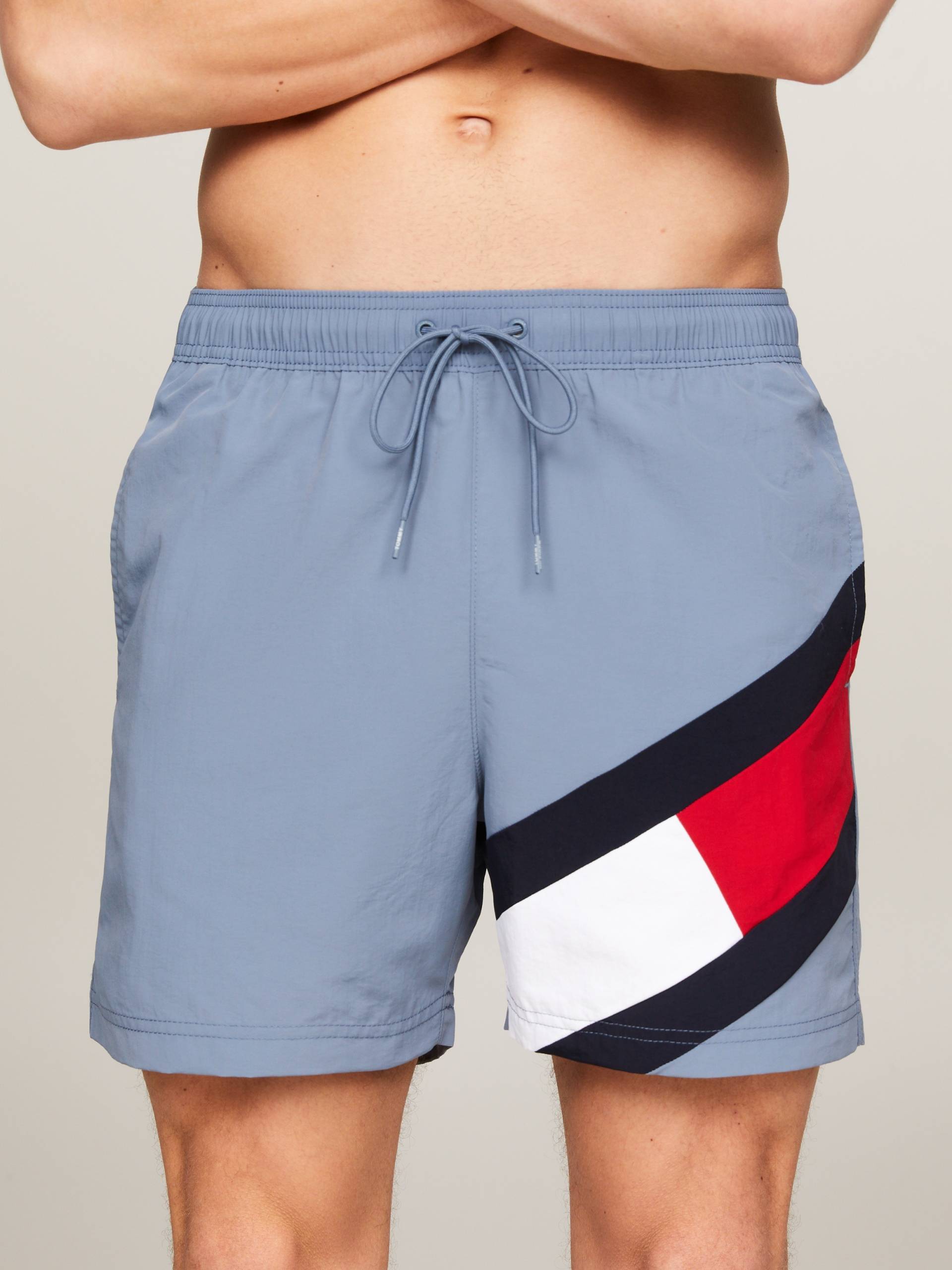 Tommy Hilfiger Swimwear Badeshorts »SF MEDIUM DRAWSTRING«, mit grossem Logo von TOMMY HILFIGER Swimwear