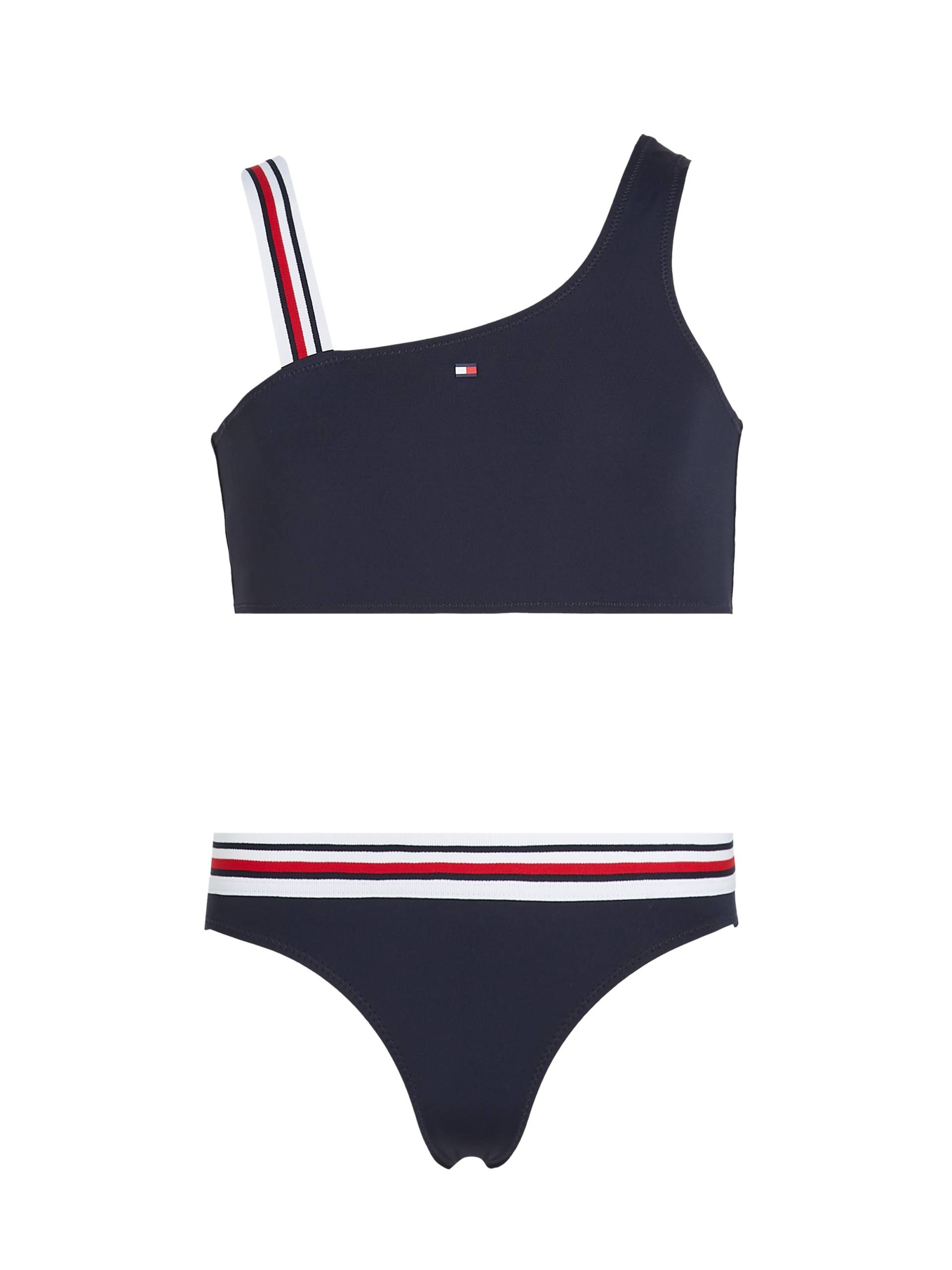 Tommy Hilfiger Swimwear Bandeau-Bikini »ONE SHOULDER BIKINI SET«, (Set, 2er), im One-Shoulder-Design von TOMMY HILFIGER Swimwear