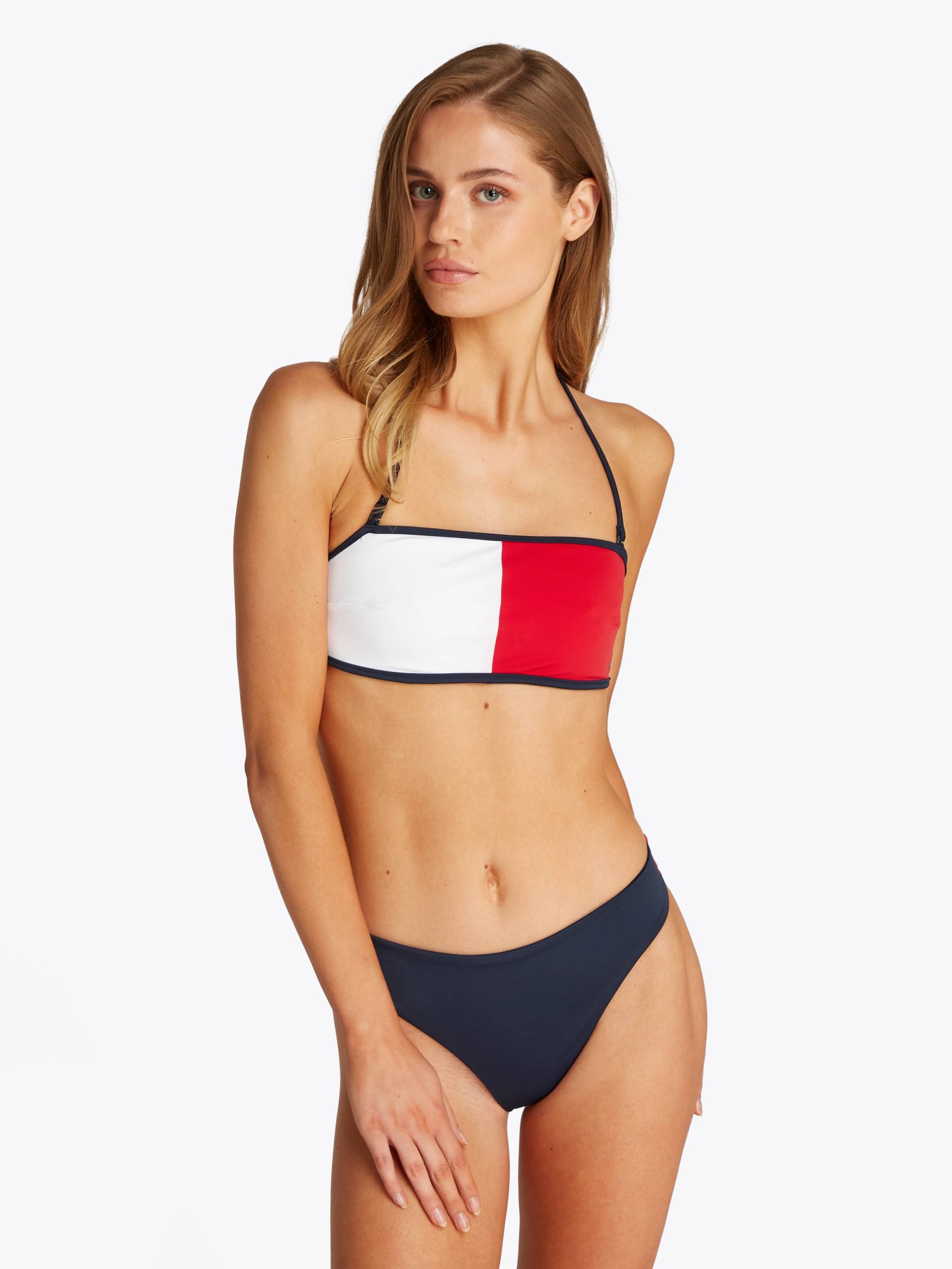 Tommy Hilfiger Swimwear Bikini-Hose »BRAZILIAN«, im modernen Colorblock-Design von TOMMY HILFIGER Swimwear