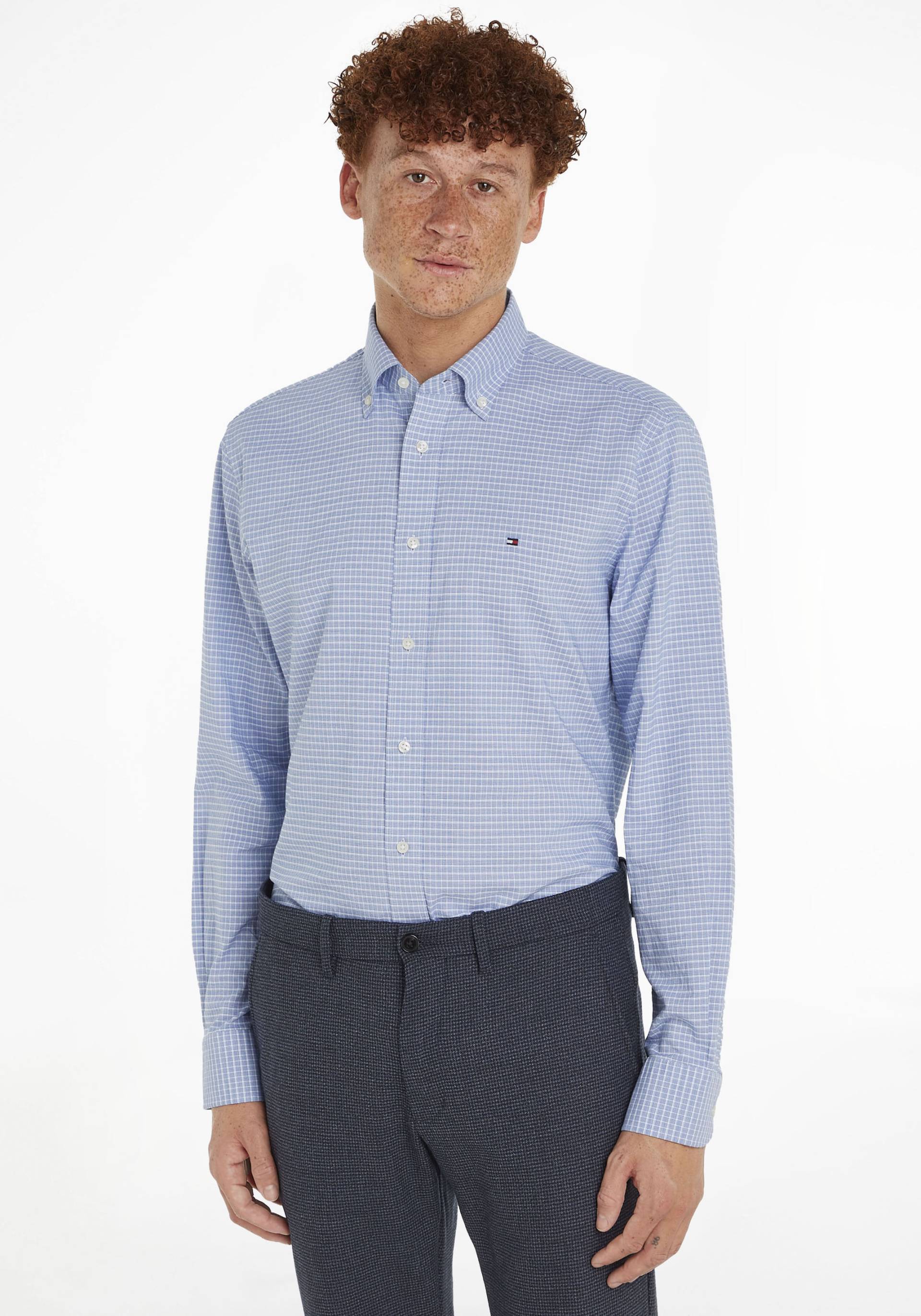 Tommy Hilfiger TAILORED Businesshemd »CL-W BUSINESS CHECK RF SHIRT« von TOMMY HILFIGER Tailored