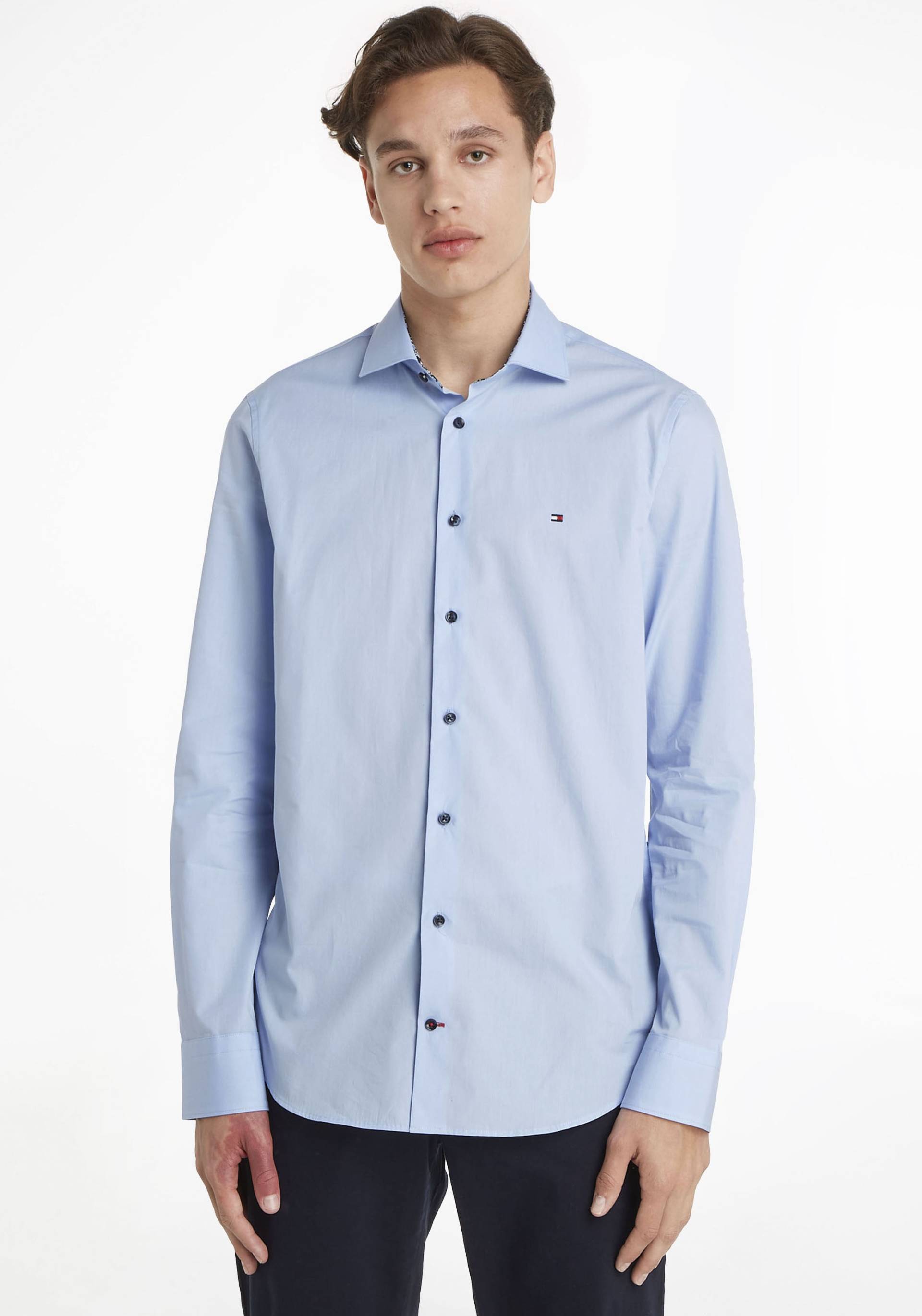 Tommy Hilfiger TAILORED Langarmhemd »CL SOLID POPLIN SF SHIRT« von TOMMY HILFIGER Tailored