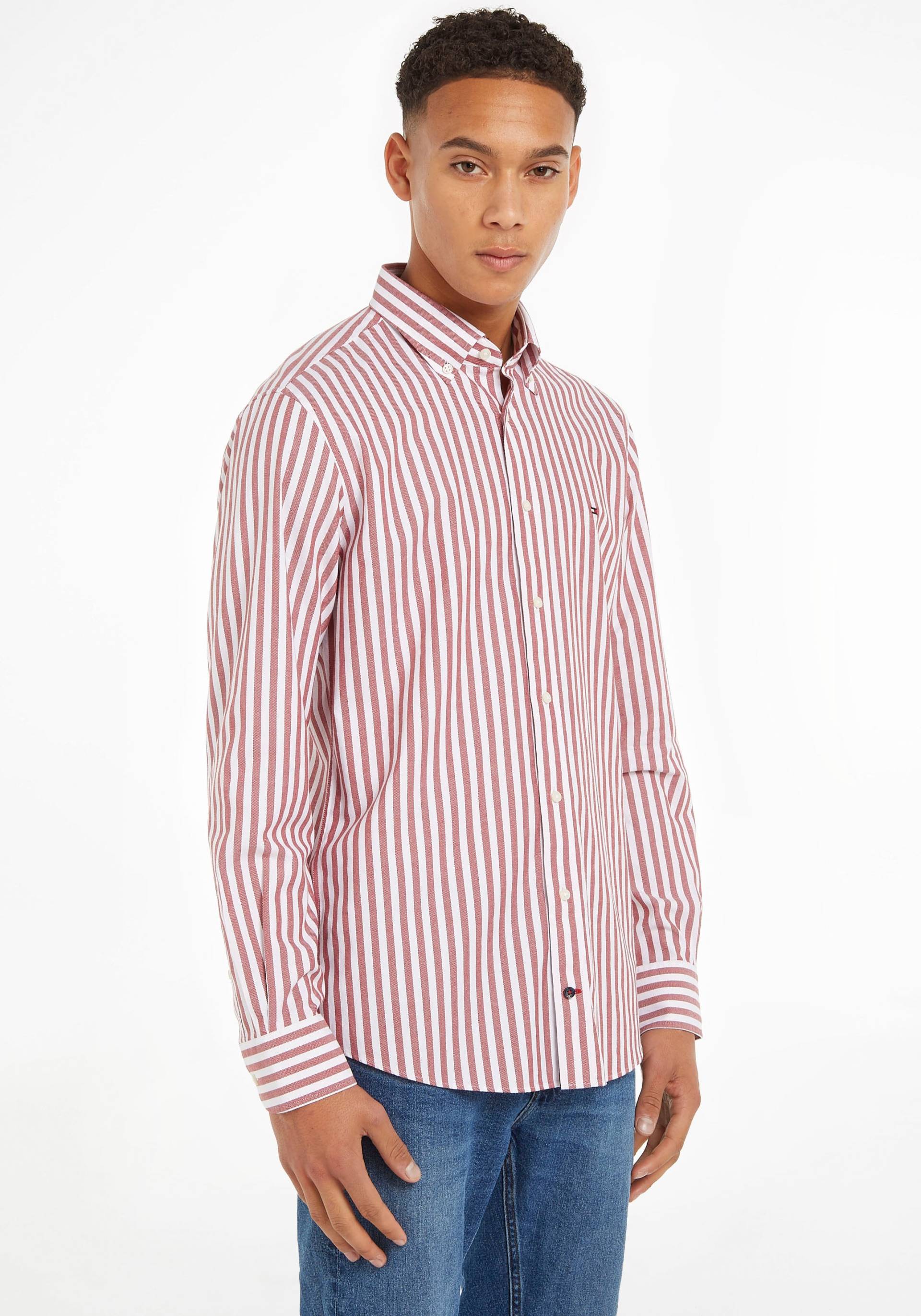 Tommy Hilfiger TAILORED Langarmhemd »CL-W ROYAL OXF STRIPE RF SHIRT« von TOMMY HILFIGER Tailored