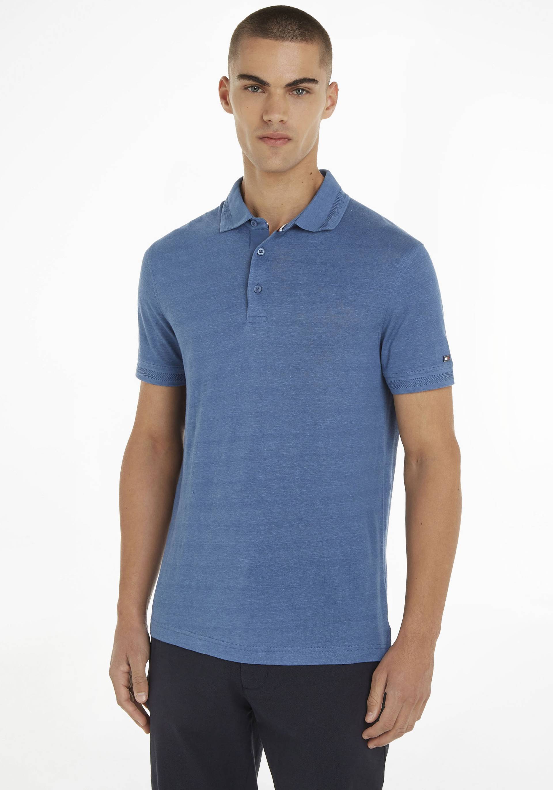 Tommy Hilfiger TAILORED Poloshirt »DC PREMIUM LINEN POLO« von TOMMY HILFIGER Tailored