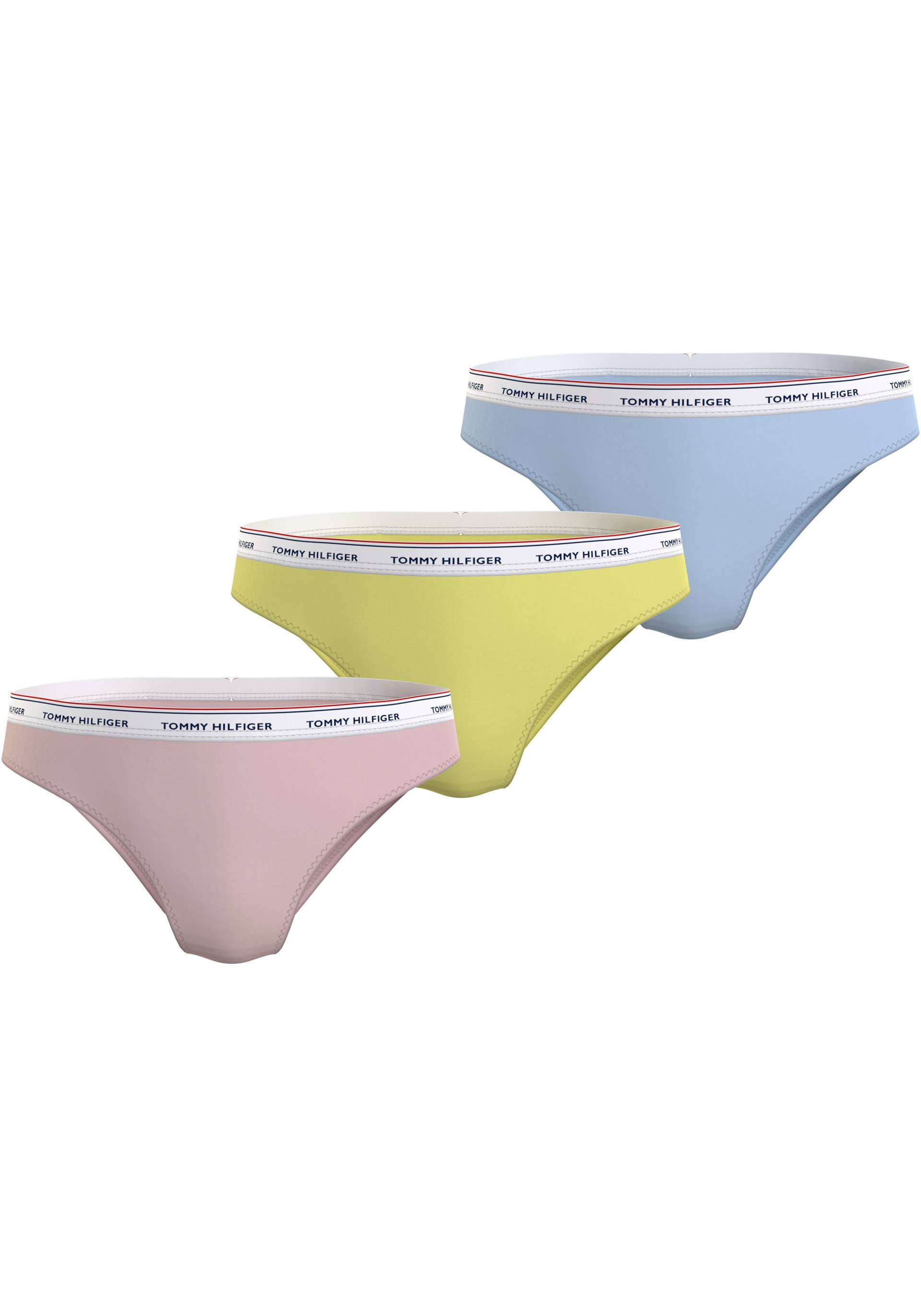 Tommy Hilfiger Underwear Bikinislip »3 PACK BIKINI (EXT SIZES)«, (Packung, 3er), mit Tommy Hilfiger Logobund von TOMMY HILFIGER Underwear