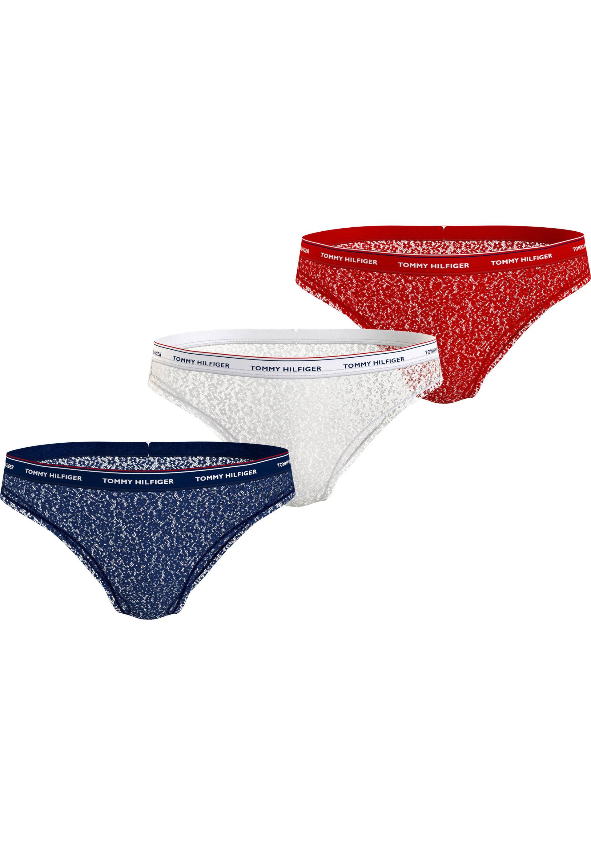 Tommy Hilfiger Underwear Bikinislip »3 PACK BIKINI LACE (EXT SIZES)«, (Packung, 3er-Pack) von TOMMY HILFIGER Underwear