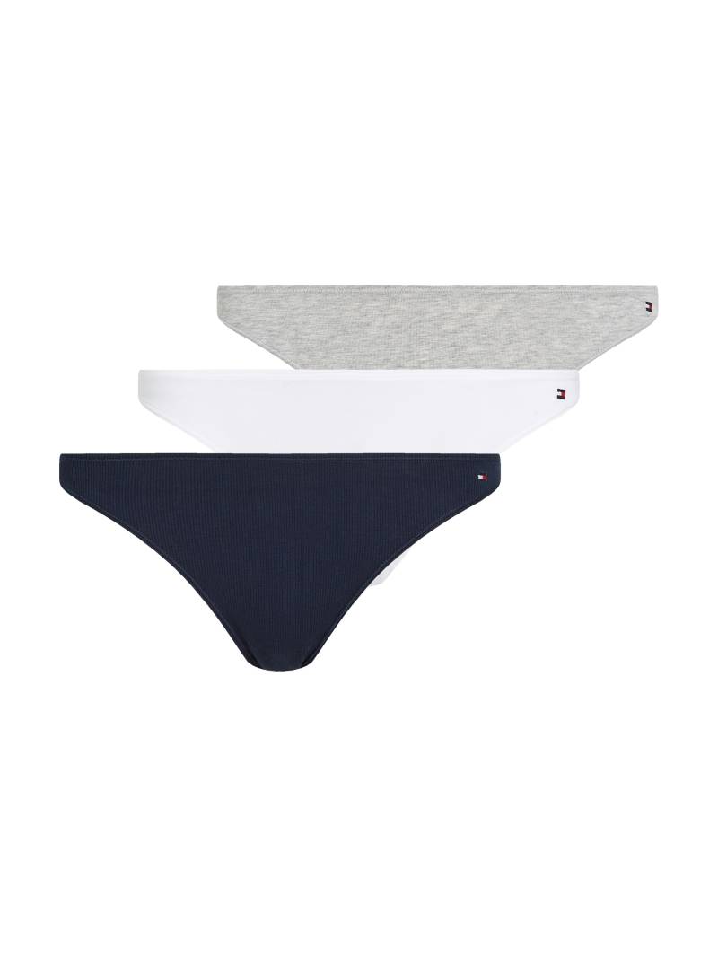Tommy Hilfiger Underwear Bikinislip »3 PACK DIPPED BIKINI«, (Packung, 3 St., 3er), mit Logo von TOMMY HILFIGER Underwear