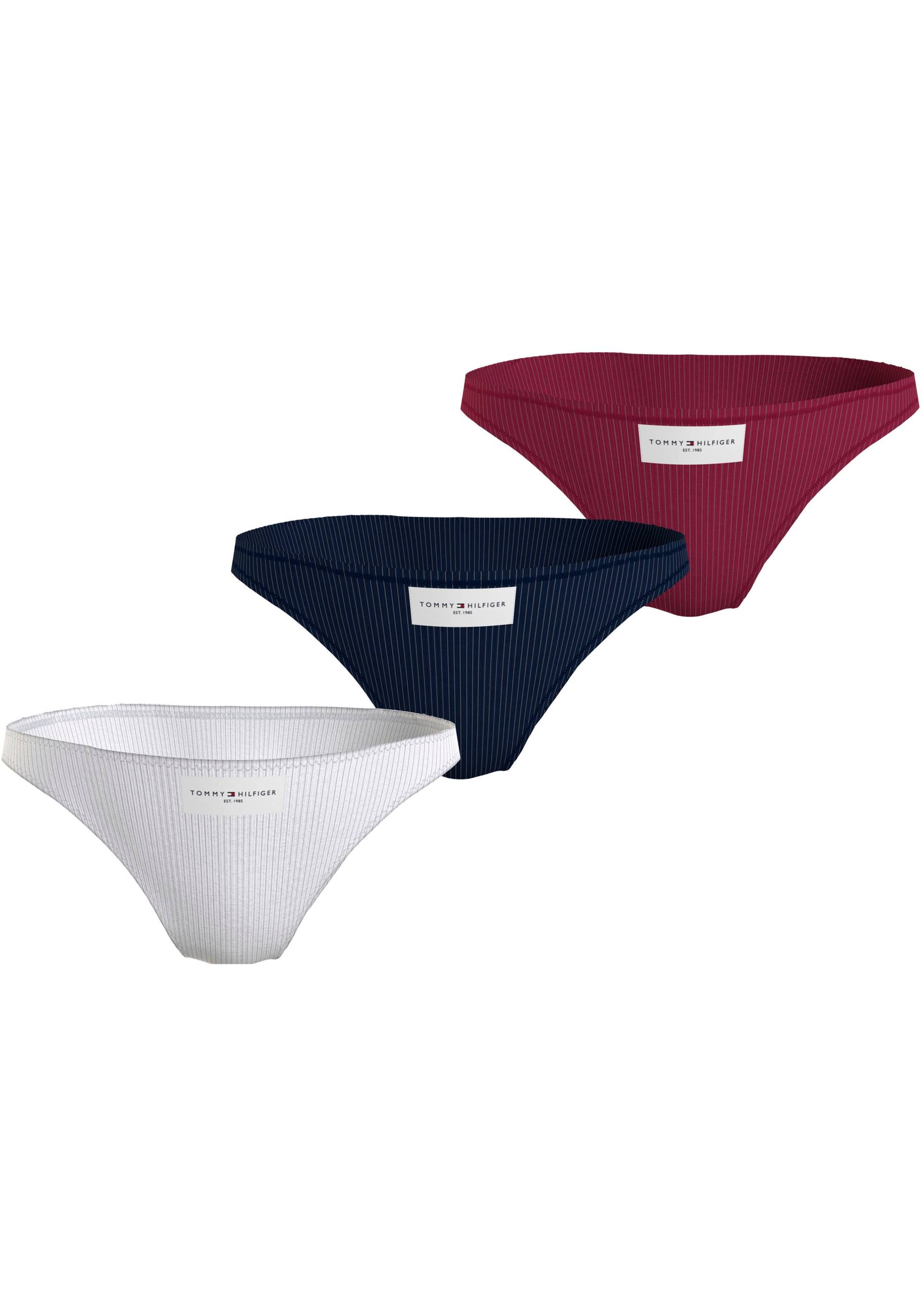 Tommy Hilfiger Underwear Bikinislip »3P BIKINI«, (Packung, 2 St., 3er) von TOMMY HILFIGER Underwear