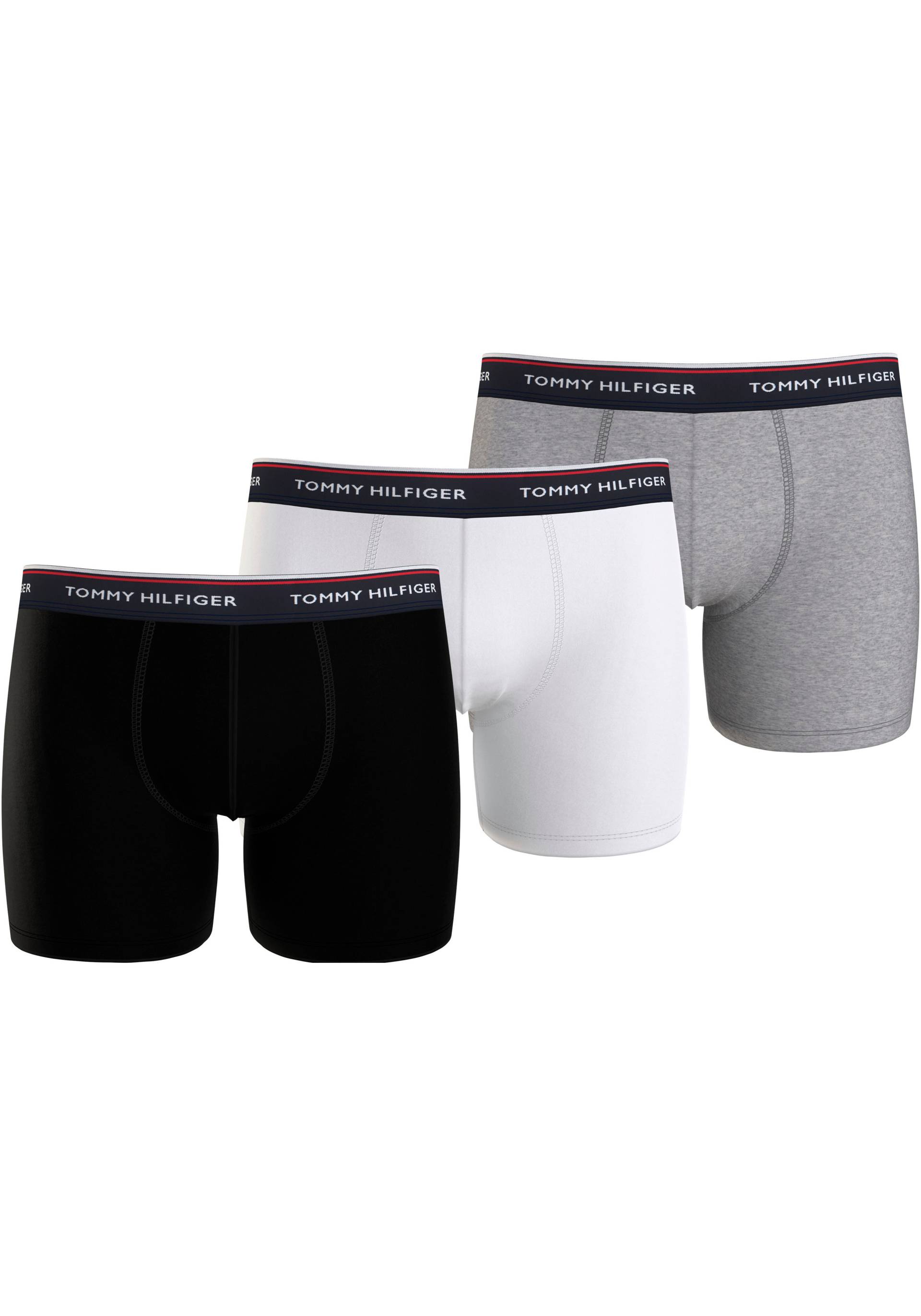 Tommy Hilfiger Underwear Boxershorts »3P BOXER BRIEF«, (Packung, 3 St., 3er), mit Logobund von TOMMY HILFIGER Underwear