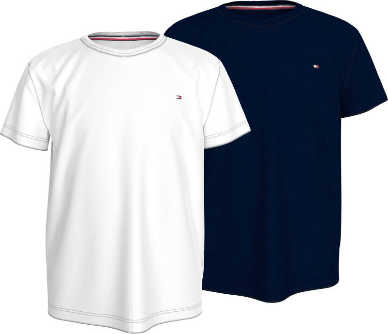 Tommy Hilfiger Underwear T-Shirt, (Packung, 2 tlg., 2er-Pack), mit Logo-Stickerei von TOMMY HILFIGER Underwear
