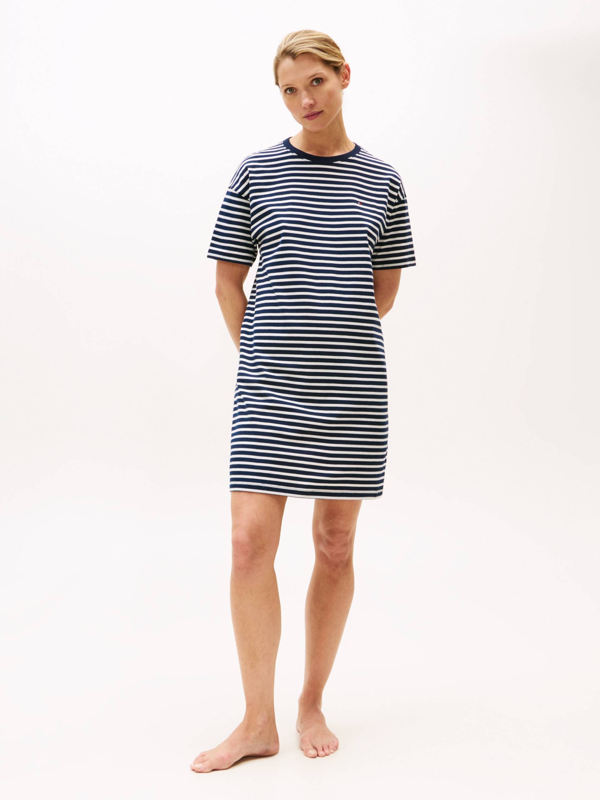 Tommy Hilfiger Underwear Nachthemd »STRIPE SS T-SHIRT DRESS«, mit Streifenmuster, Logo Tommy Hilfiger Underwear Nachthemd »STRIPE SS T-SHIRT DRESS«, mit Streifenmuster, Logo von TOMMY HILFIGER Underwear