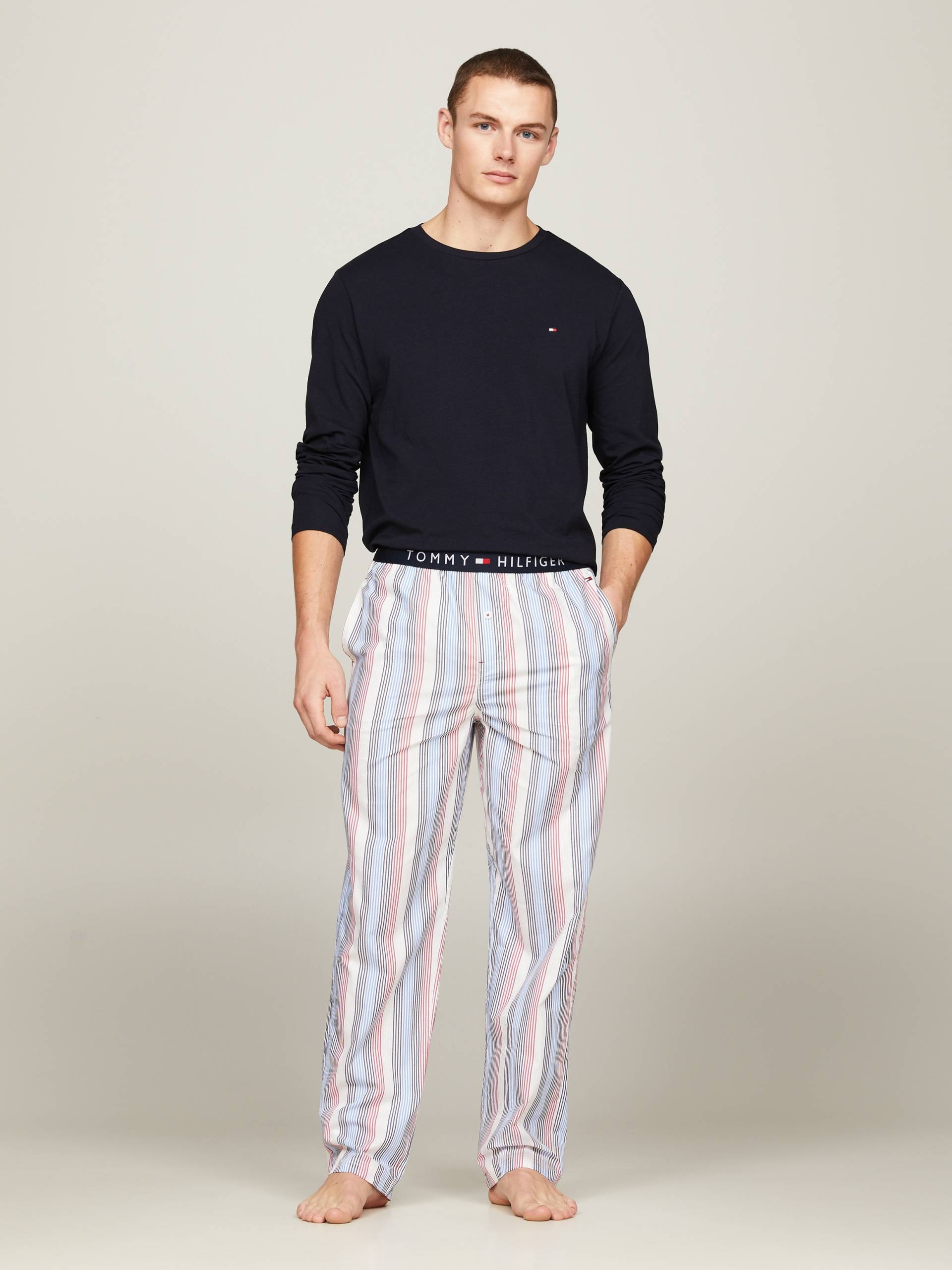 Tommy Hilfiger Underwear Pyjama »LS PANT WOVEN SET PRINT«, (Set, 2 tlg., 2er) von TOMMY HILFIGER Underwear