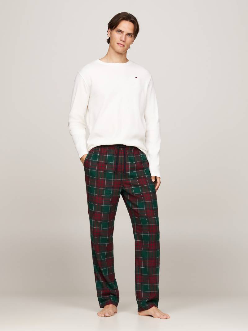 Tommy Hilfiger Underwear Schlafanzug »LS WAFFLE FLANNEL PJ SET« von TOMMY HILFIGER Underwear