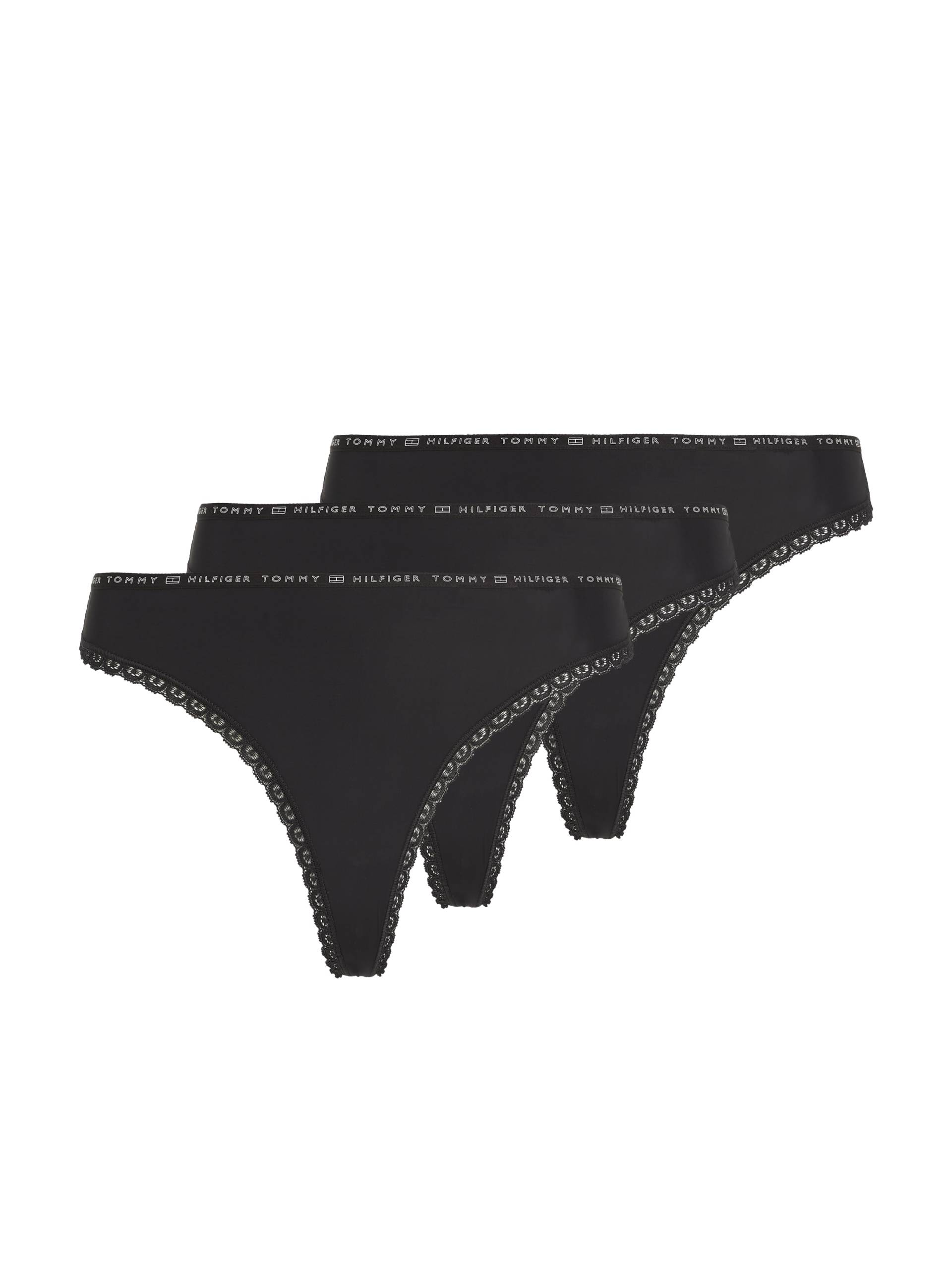 Tommy Hilfiger Underwear Slip »3P THONG«, (Packung, 3 St., 3er-Pack) von TOMMY HILFIGER Underwear