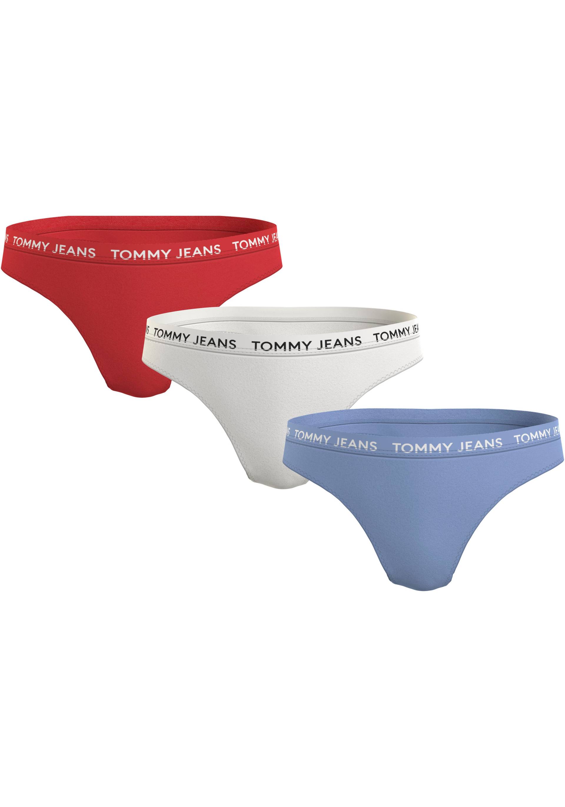 Tommy Hilfiger Underwear String »3P CLASSIC THONG (EXT SIZES)«, (Packung, 3 St., 3er) von TOMMY HILFIGER Underwear