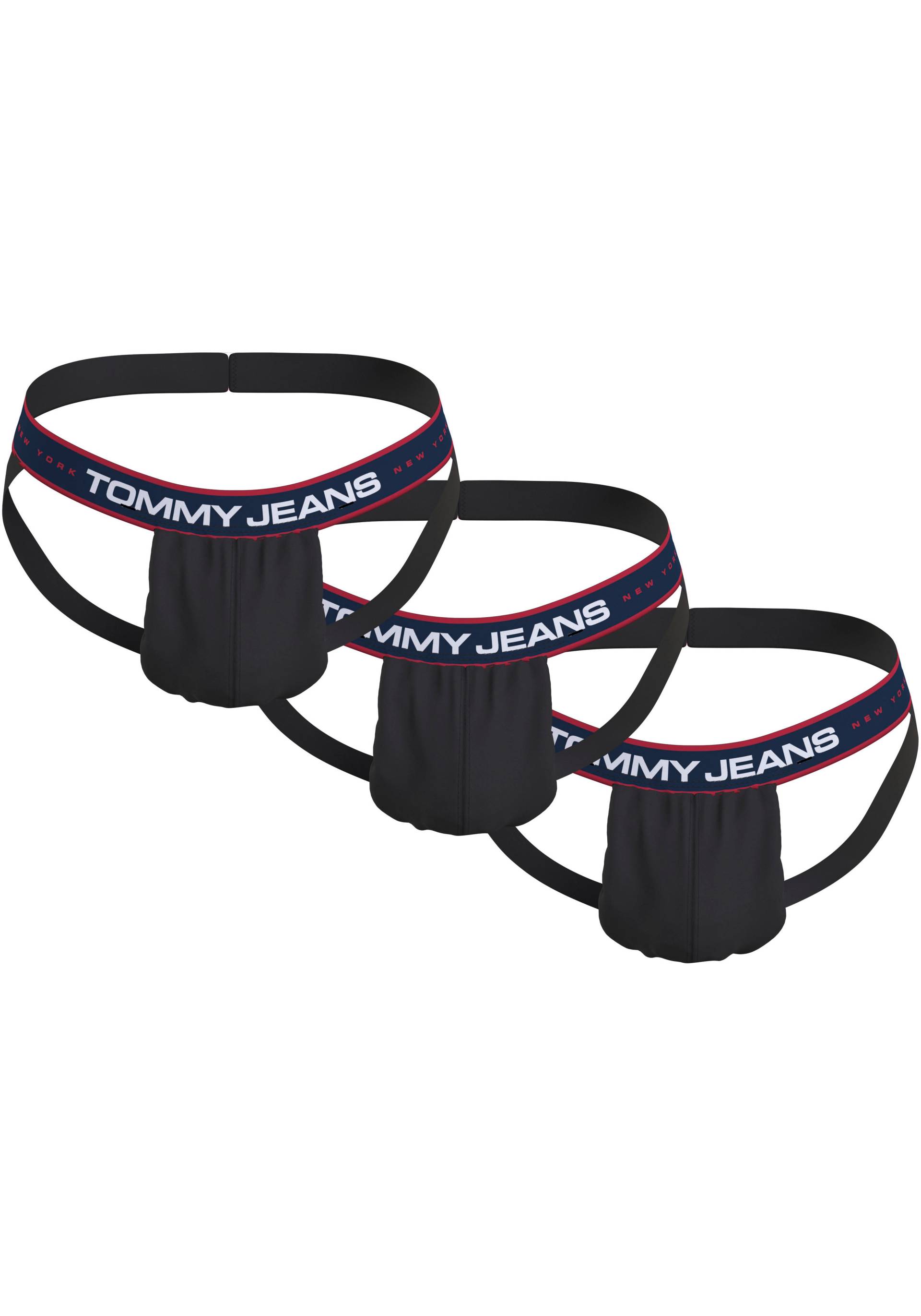 Tommy Hilfiger Underwear String »3P JOCKSTRAP«, (Packung, 3er-Pack), mit Tommy Jeans-Logomuster von TOMMY HILFIGER Underwear