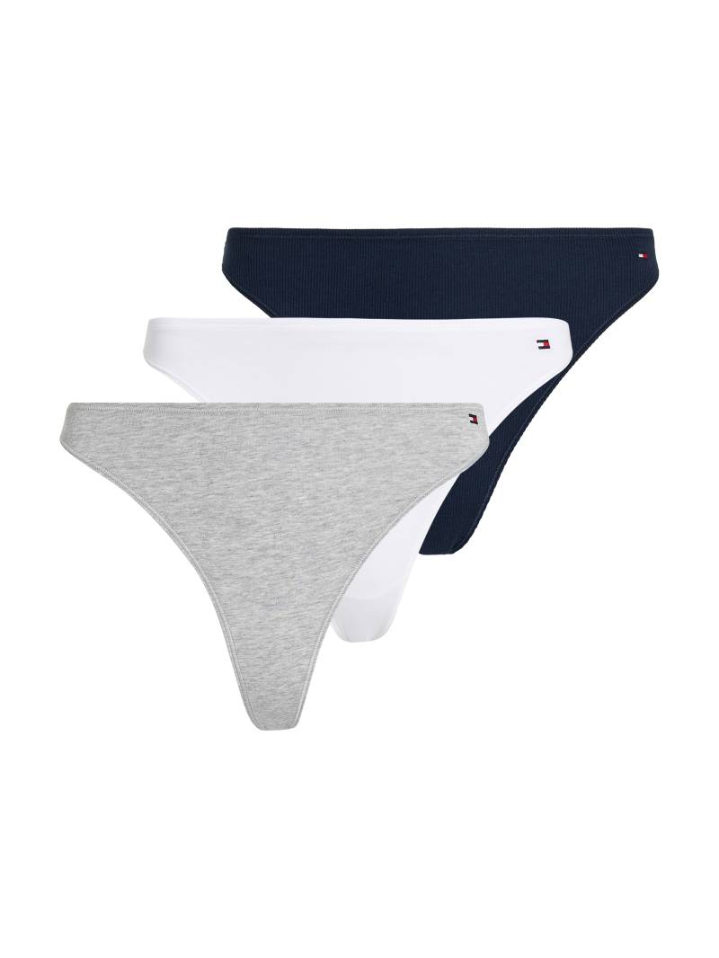 Tommy Hilfiger Underwear Tanga »3 PACK DIPPED THONG«, (Packung, 3 St., 3er), mit Logo von TOMMY HILFIGER Underwear