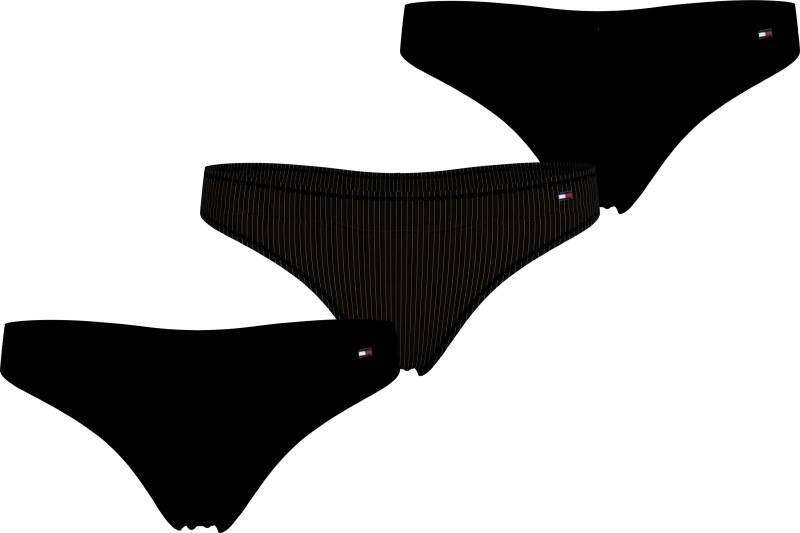 Tommy Hilfiger Underwear Tanga »3 PACK DIPPED THONG«, (Packung, 3 St., 3er), mit Logo von TOMMY HILFIGER Underwear