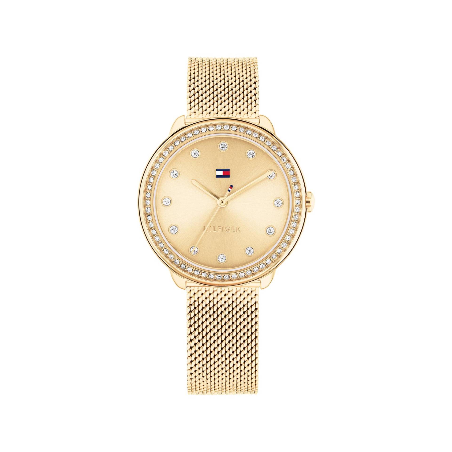 Analoguhr Damen Gold 33mm von TOMMY HILFIGER