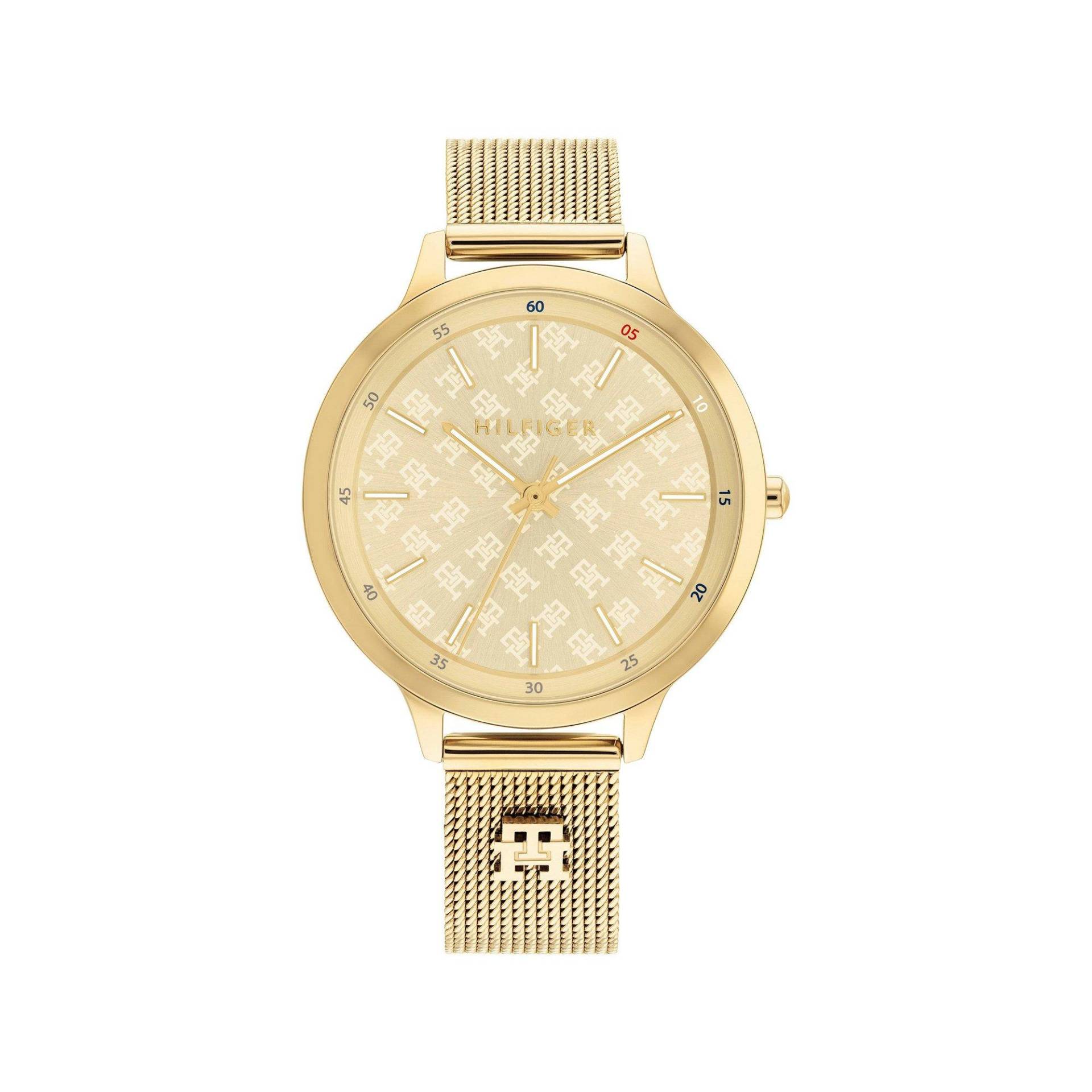 Analoguhr Damen Gold 36mm von TOMMY HILFIGER