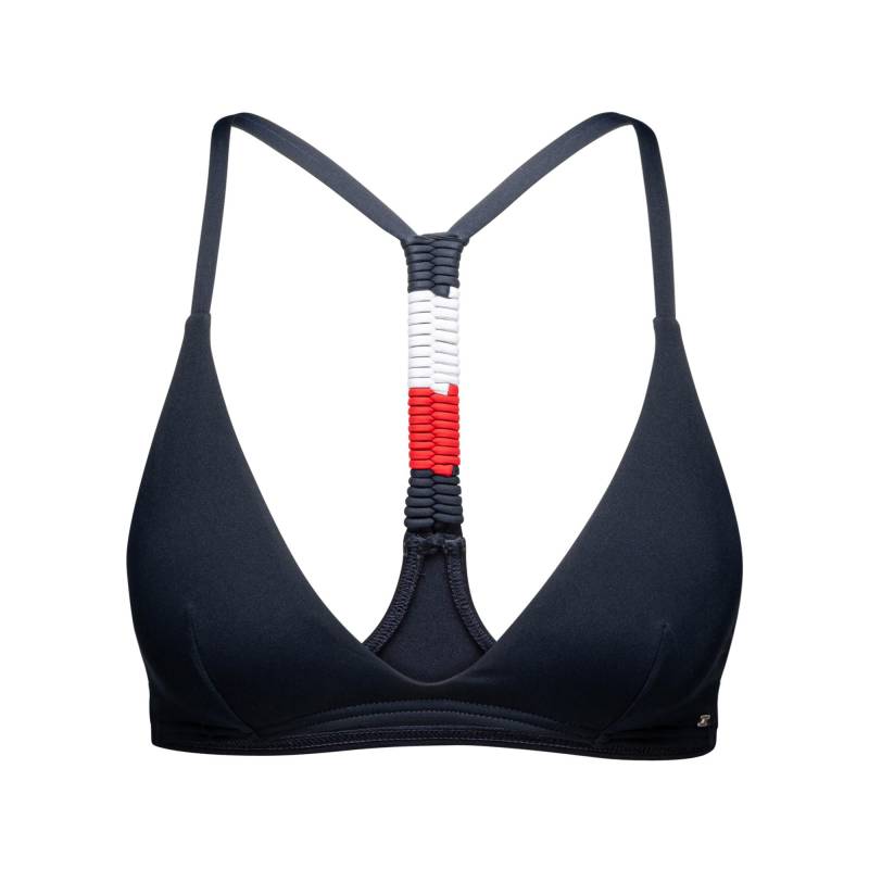 Bikini Oberteil, Triangel Damen Dunkelblau M von TOMMY HILFIGER