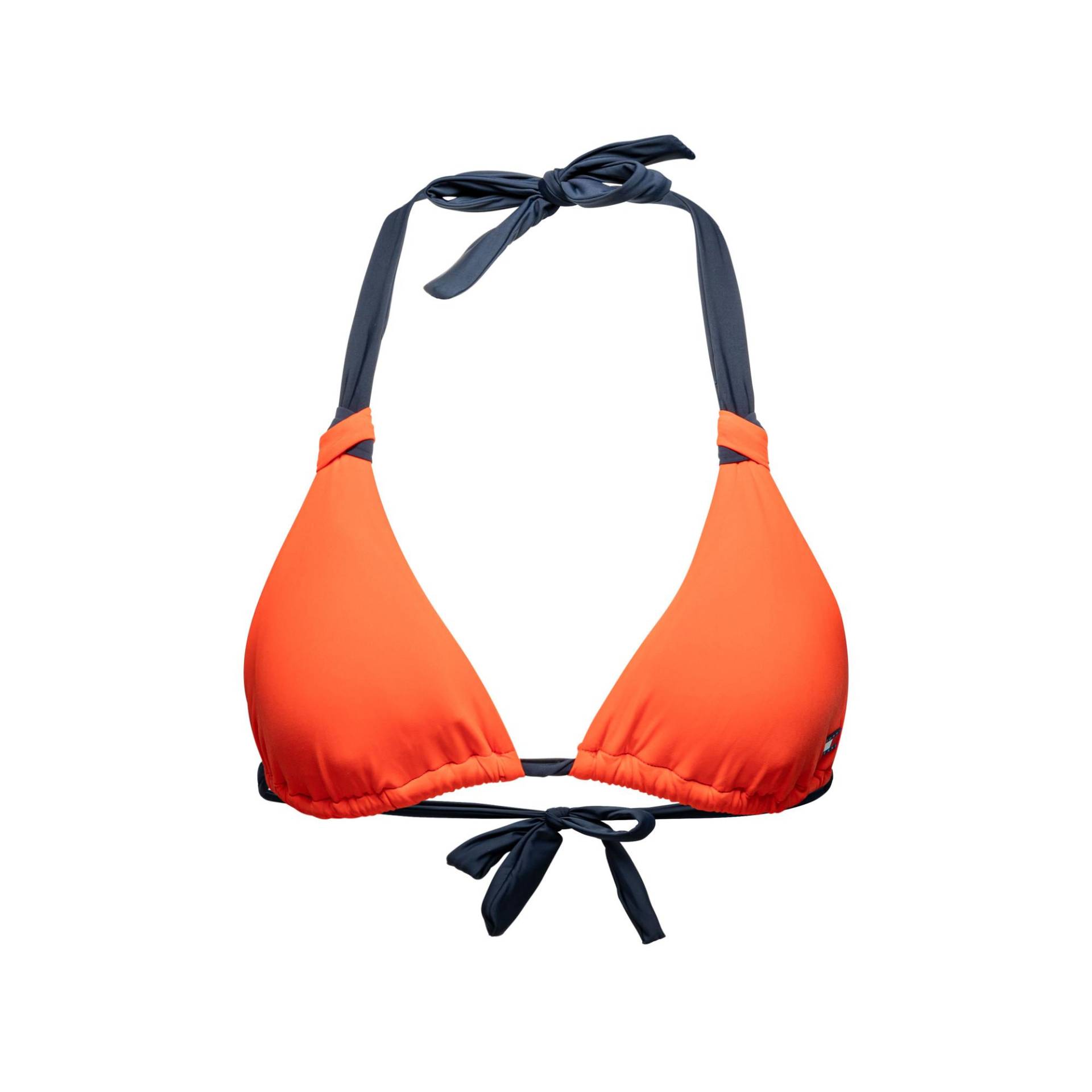 Bikini Oberteil, Triangel Damen Zweifarbig S von TOMMY HILFIGER