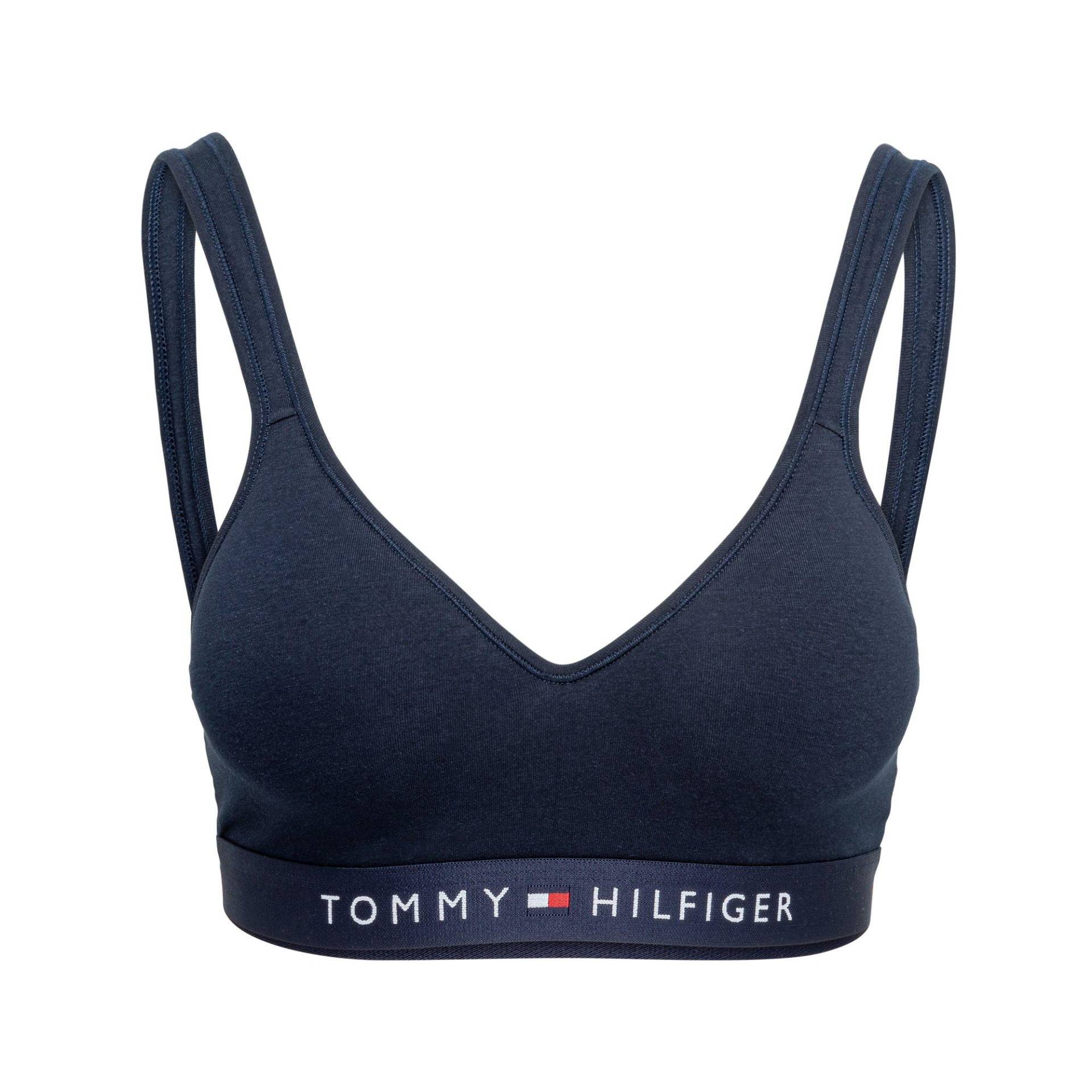 Bralet Damen Dunkelblau S von TOMMY HILFIGER