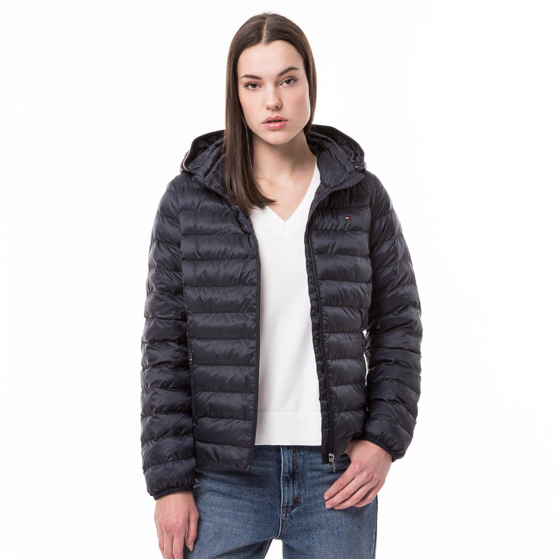 Daunenjacke Damen Marine L von TOMMY HILFIGER