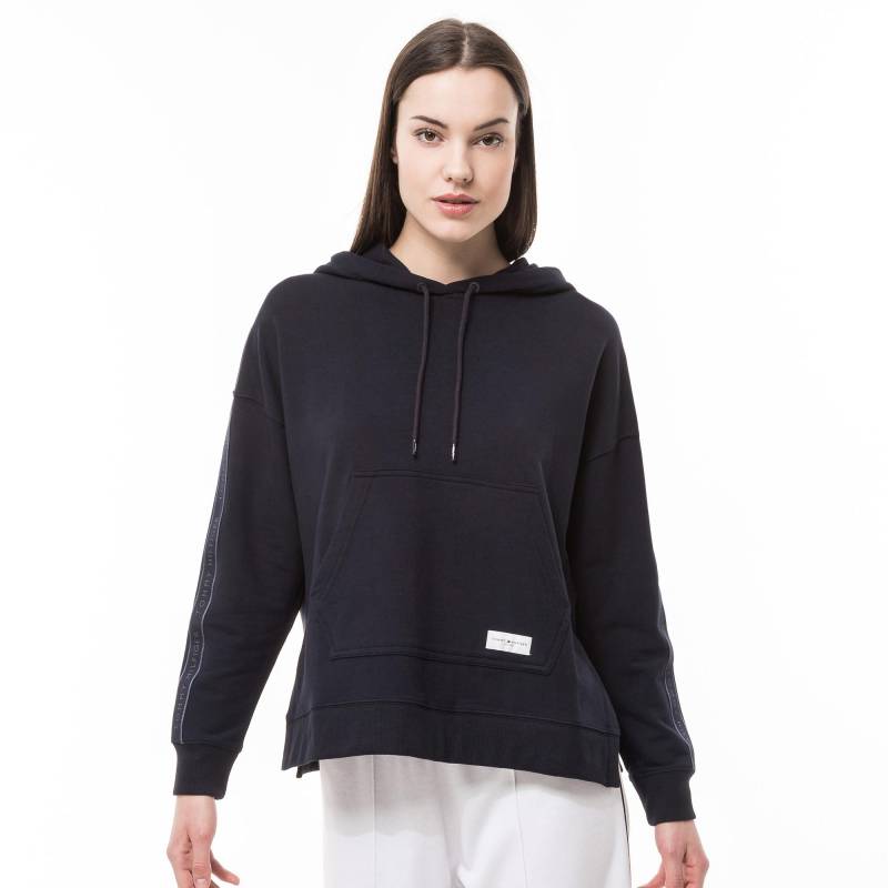 Hoodie Damen Dunkelblau L von TOMMY HILFIGER