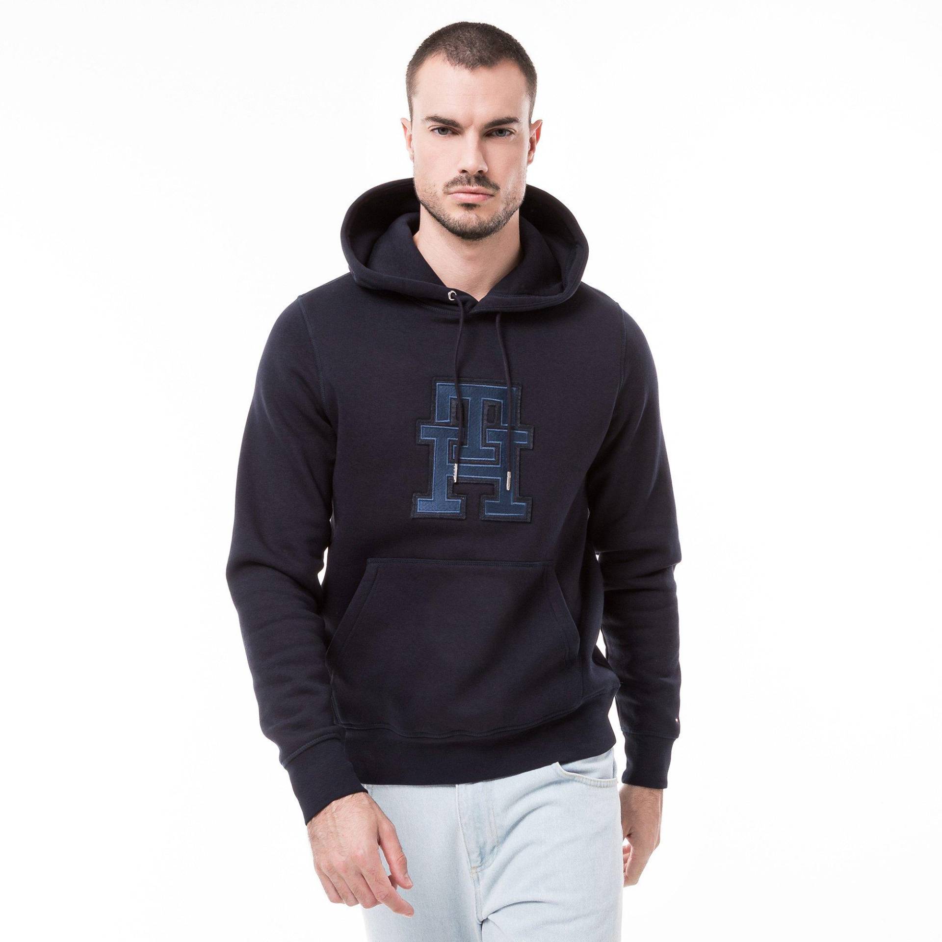 Hoodie Herren Dunkelblau XXL von TOMMY HILFIGER