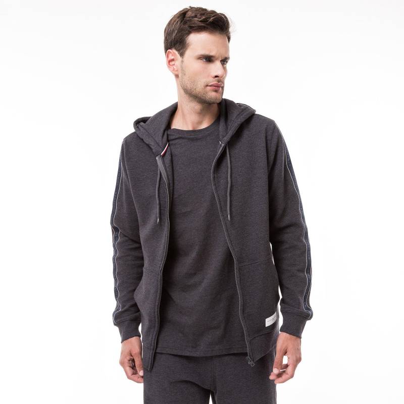 Hoodie Herren Grau XL von TOMMY HILFIGER