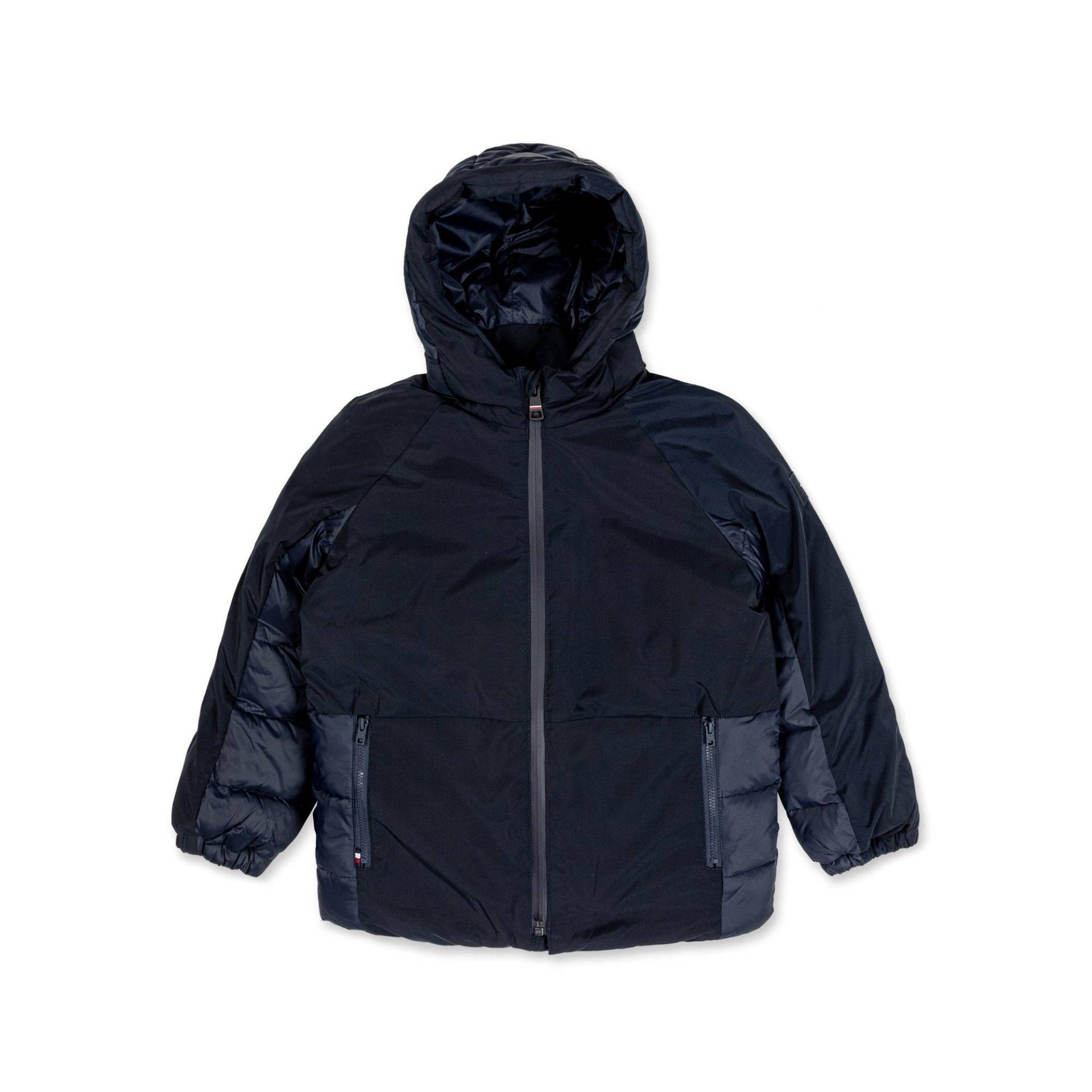 Jacke Mit Kapuze Jungen Marine 4A von TOMMY HILFIGER