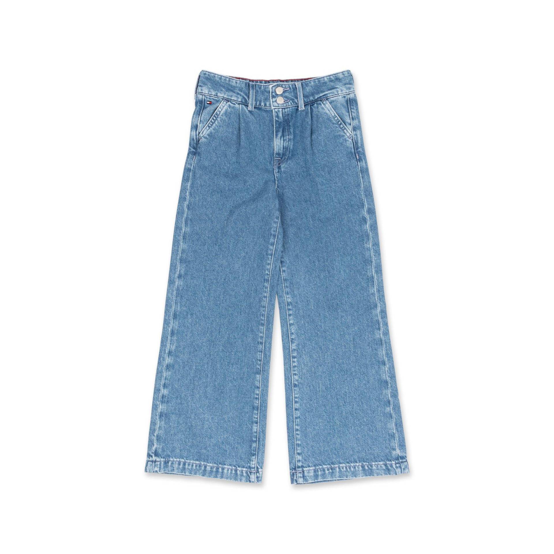 Jeans, Bootcut Fit Mädchen Blau Denim 6A von TOMMY HILFIGER