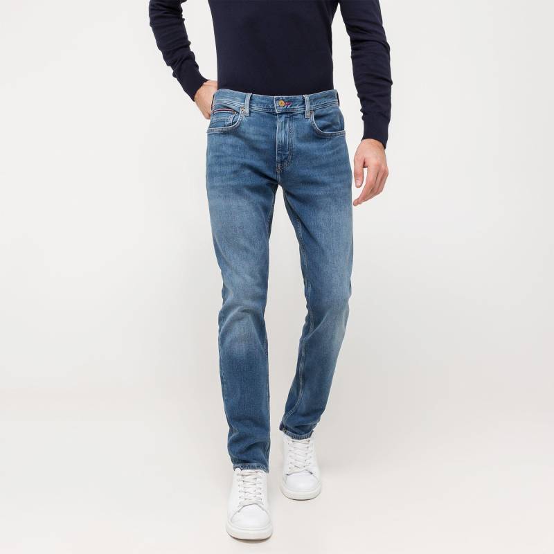 Jeans, Regular Fit Herren Blau  L32/W34 von TOMMY HILFIGER