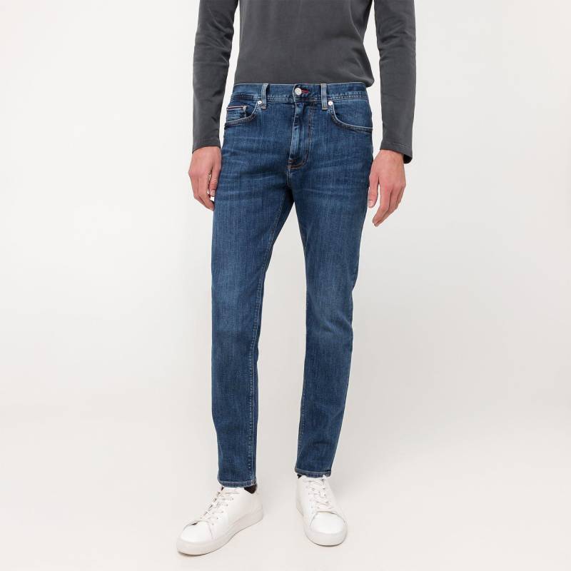 Jeans, Slim Fit Herren Blau  L32/W31 von TOMMY HILFIGER