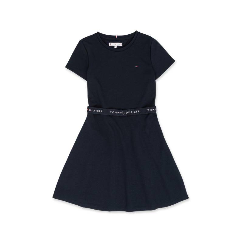 Kleid Mädchen Dunkelblau 10A von TOMMY HILFIGER