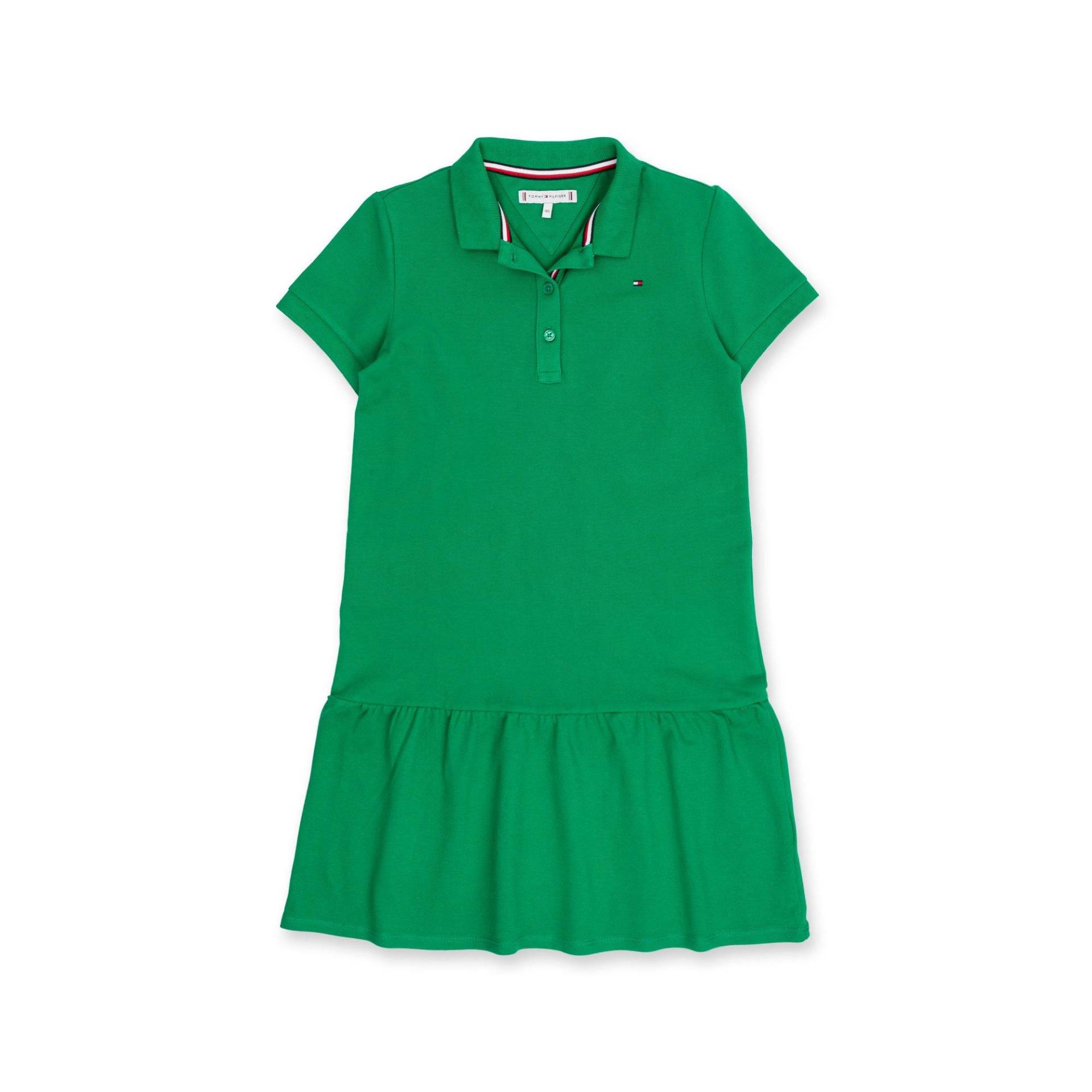 Kleid Mädchen Grün 10A von TOMMY HILFIGER